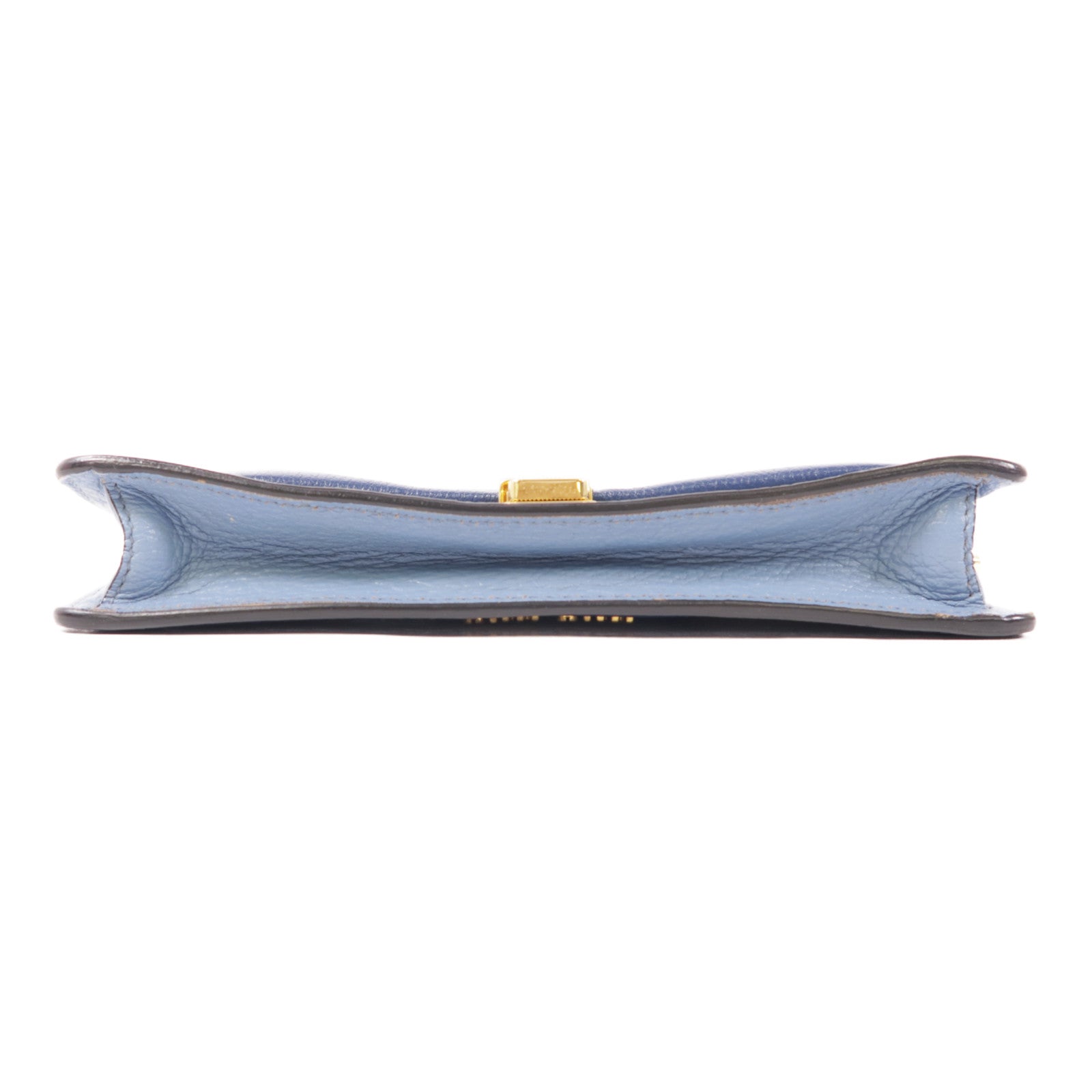 Miu Miu 牛皮皮革Shoulder Bag金扣肩背袋