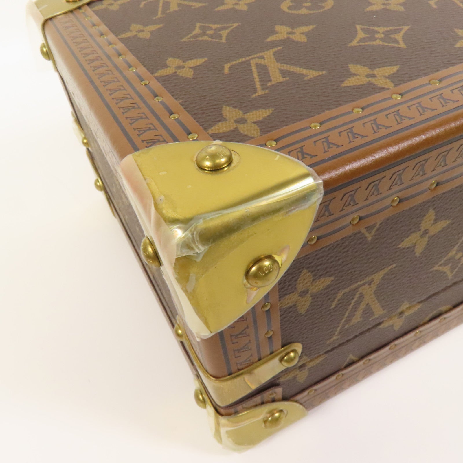 LOUIS VUITTON Monogram Coffret 8 Montres金扣箱子