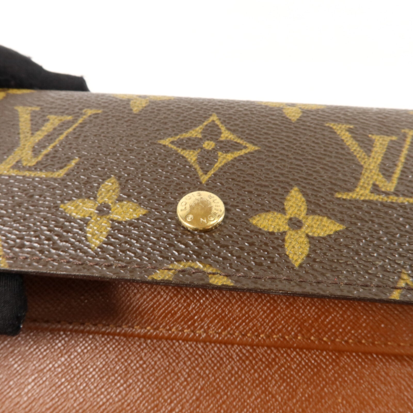 LOUIS VUITTON Monogram International Trifold Long Wallet長錢包