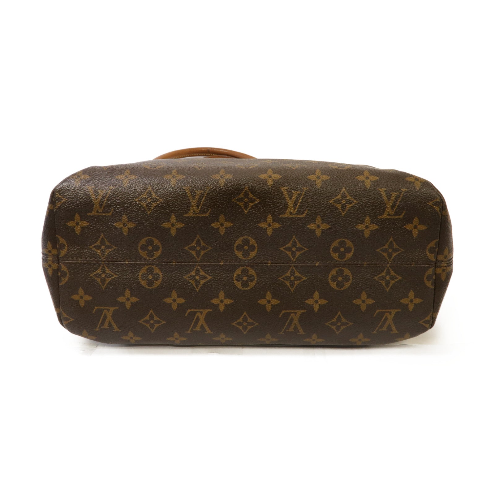 LOUIS VUITTON 【激減優惠】Monogram Raspail PM金扣肩背袋棕色