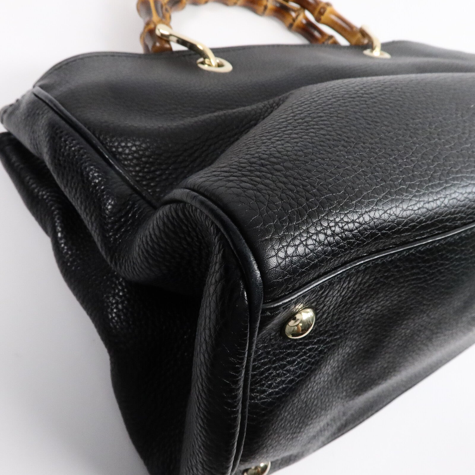 GUCCI 牛皮皮革Bamboo Shopper Medium手挽袋