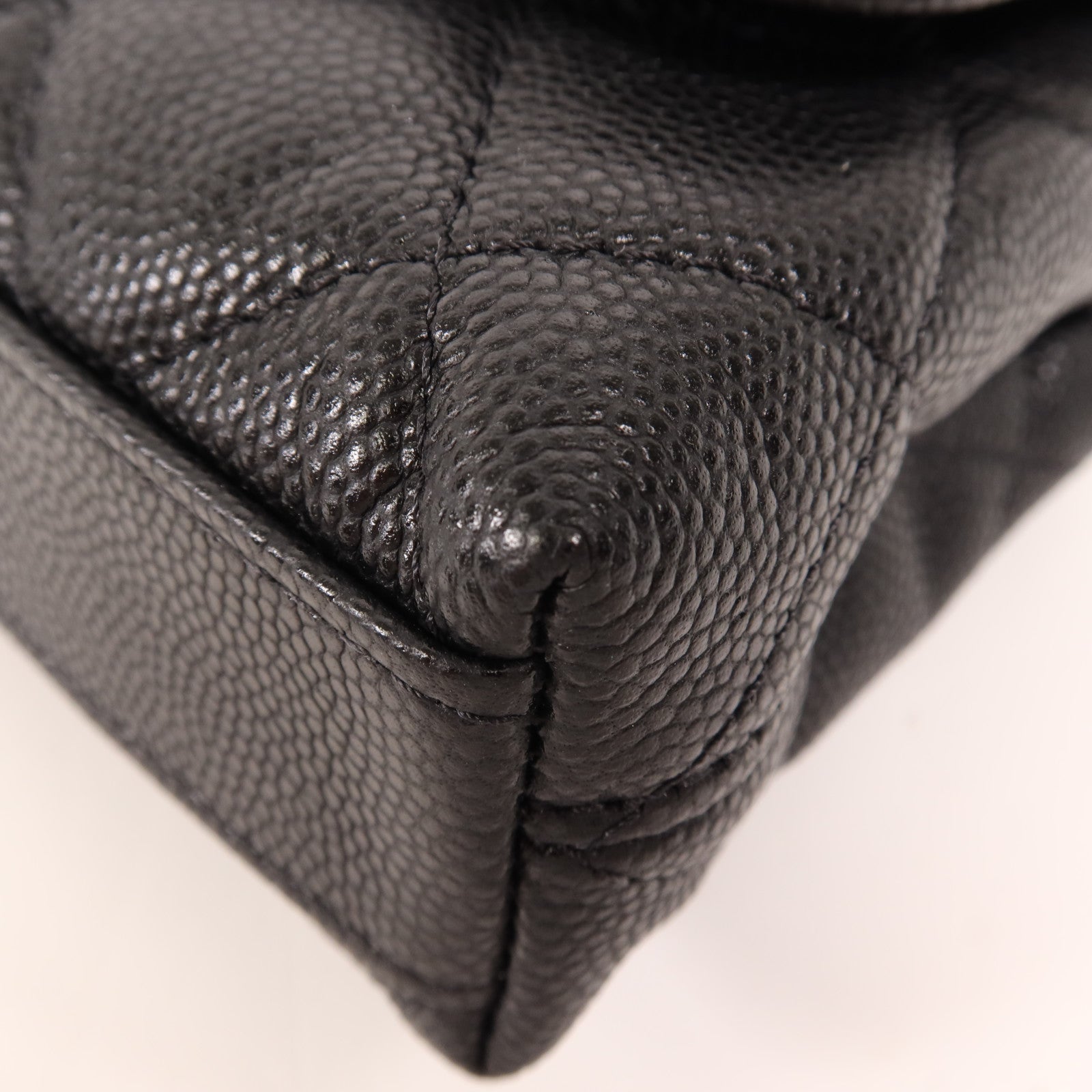 CHANEL 【激減優惠】牛皮皮革Nano CoCo Handle銀扣肩背袋