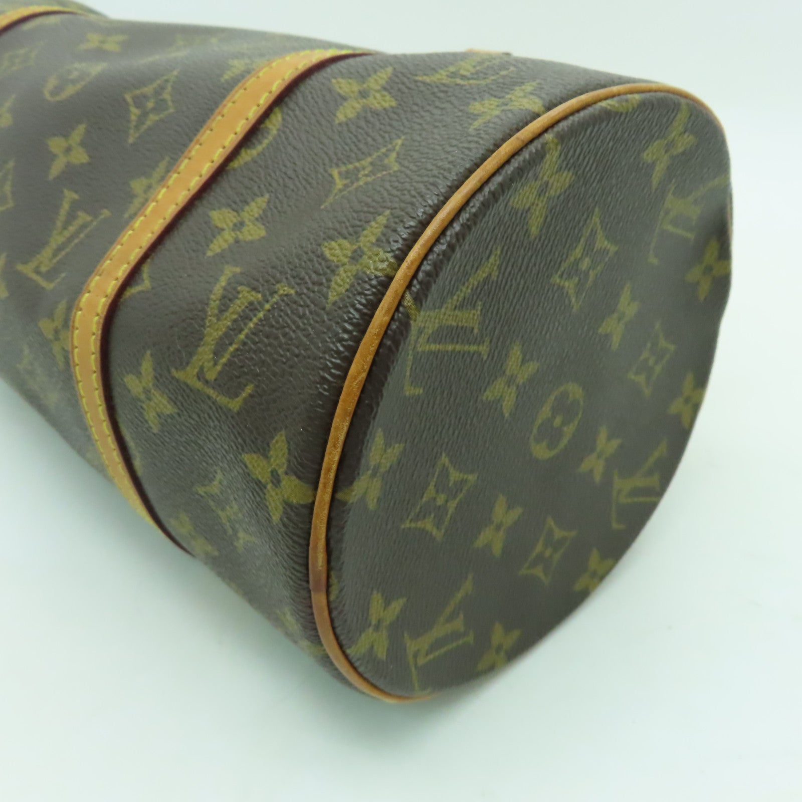LOUIS VUITTON 【清倉大減價】Monogram Papillon GM金扣肩背袋啡色
