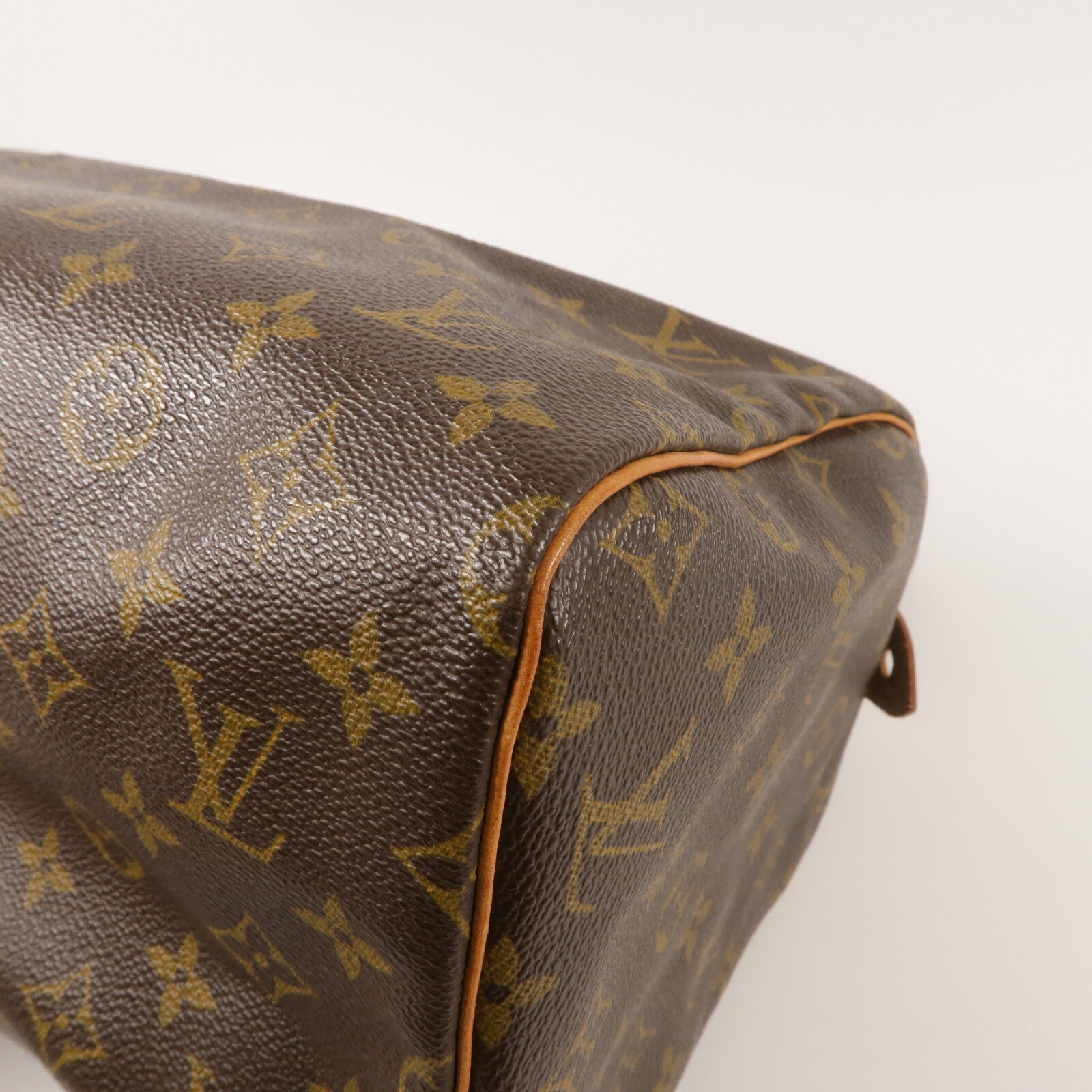 LOUIS VUITTON Monogram Speedy 30金扣手挽袋