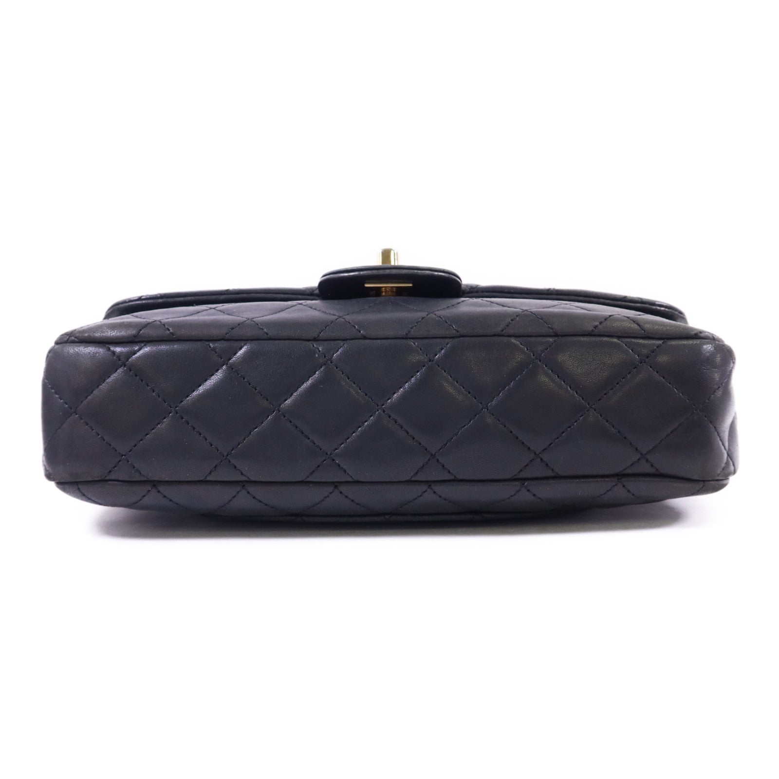 CHANEL 牛皮皮革Chain Shoulder Bag金扣鏈帶肩背袋
