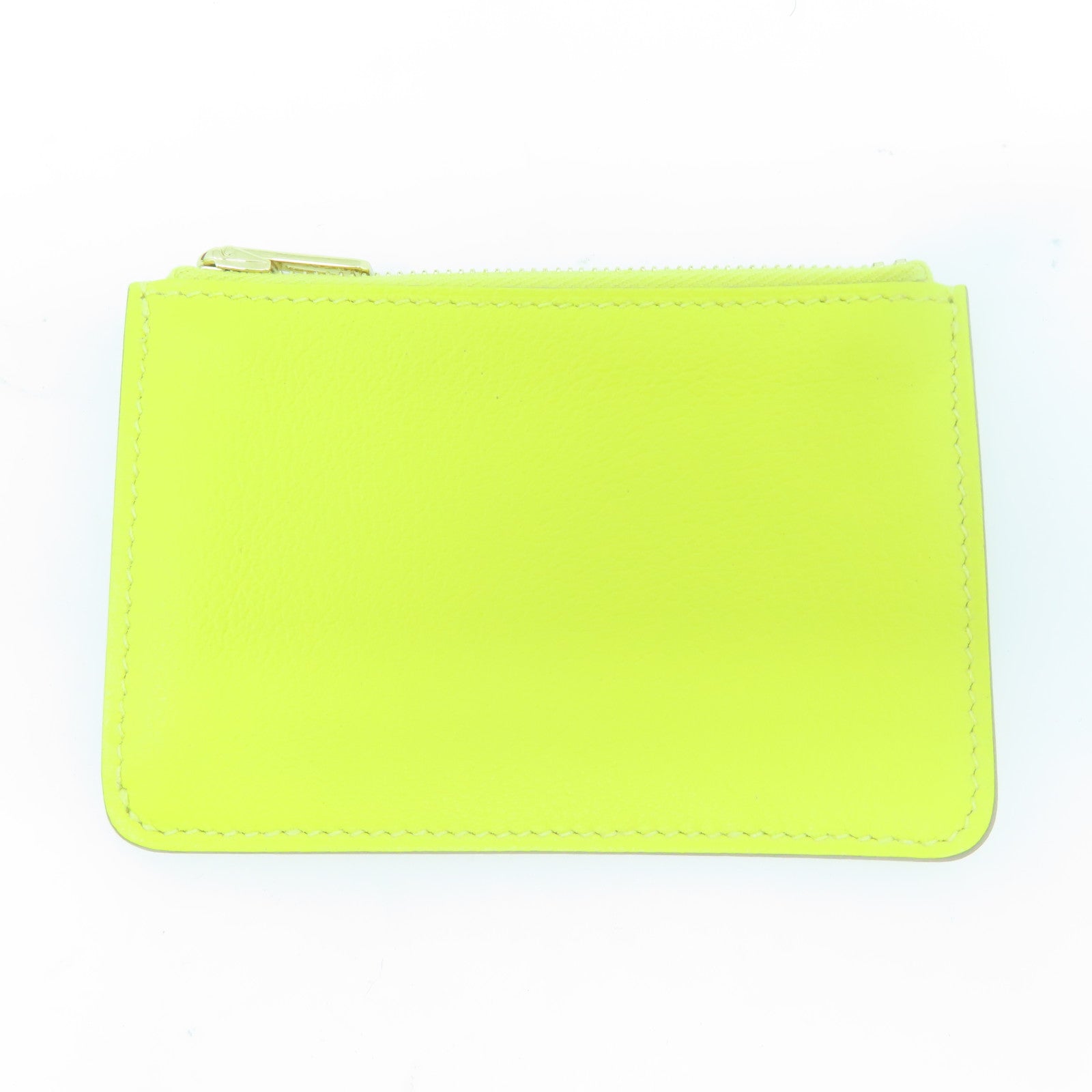 HERMES **【清倉大減價】Evercolor皮革Roulis Slim金扣錢包金色/經典駝色