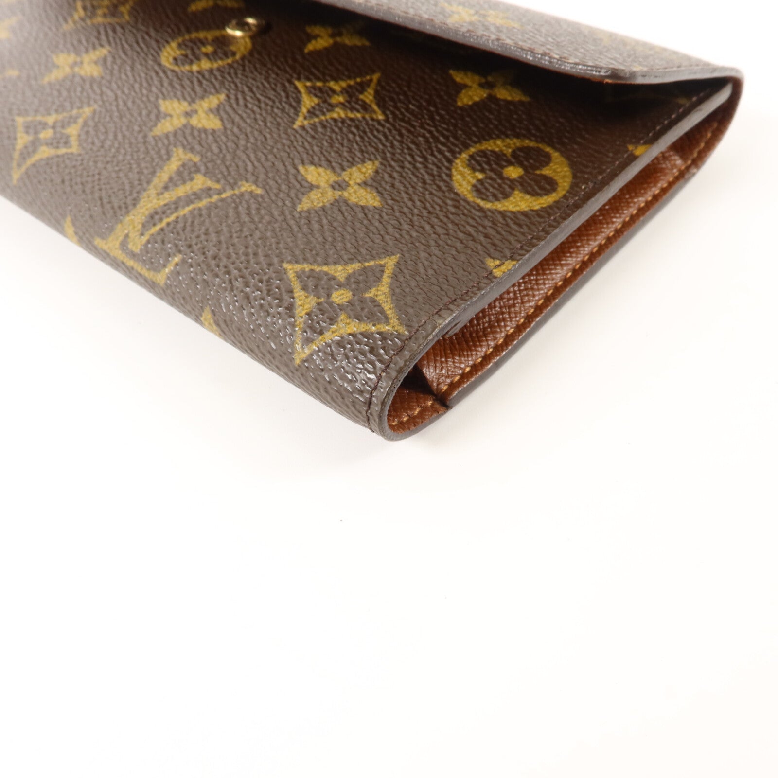 LOUIS VUITTON Monogram International Trifold Long Wallet長錢包