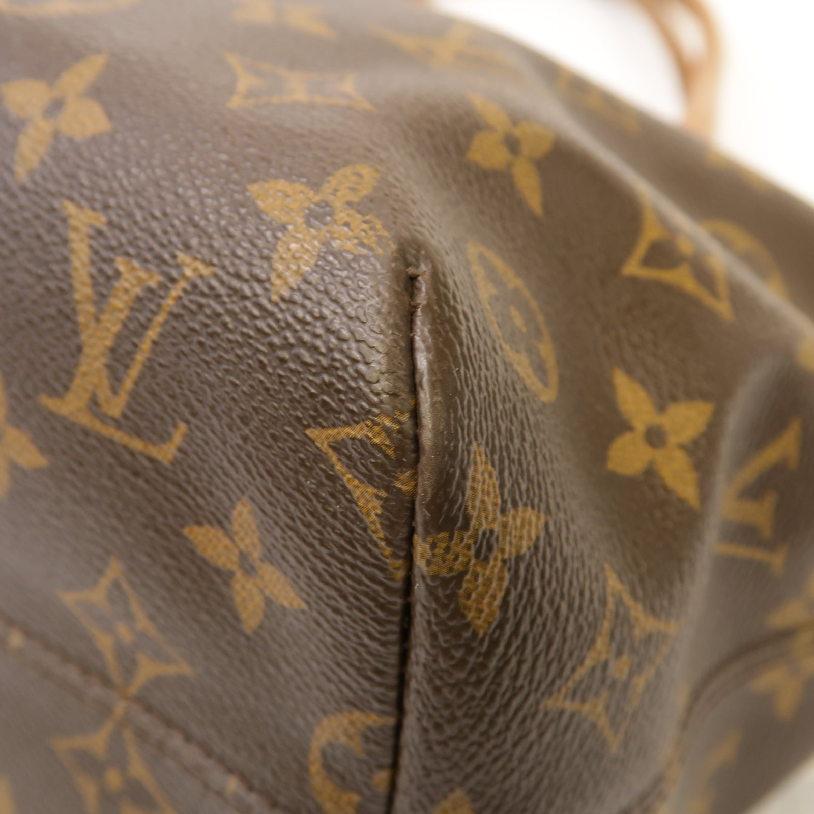 LOUIS VUITTON 【激減優惠】Monogram Raspail PM金扣肩背袋棕色