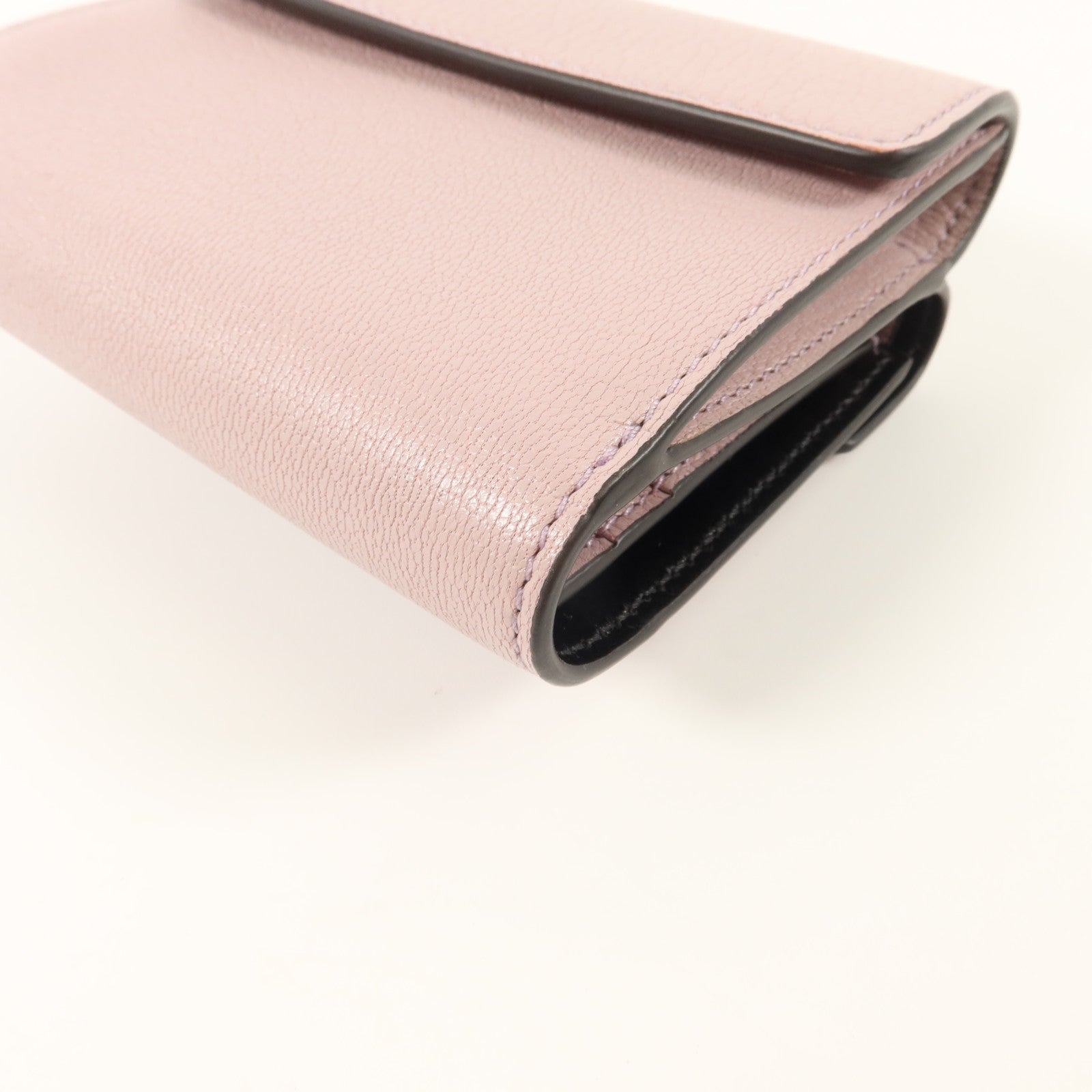Chloe 山羊皮皮革Trifold Wallet錢包