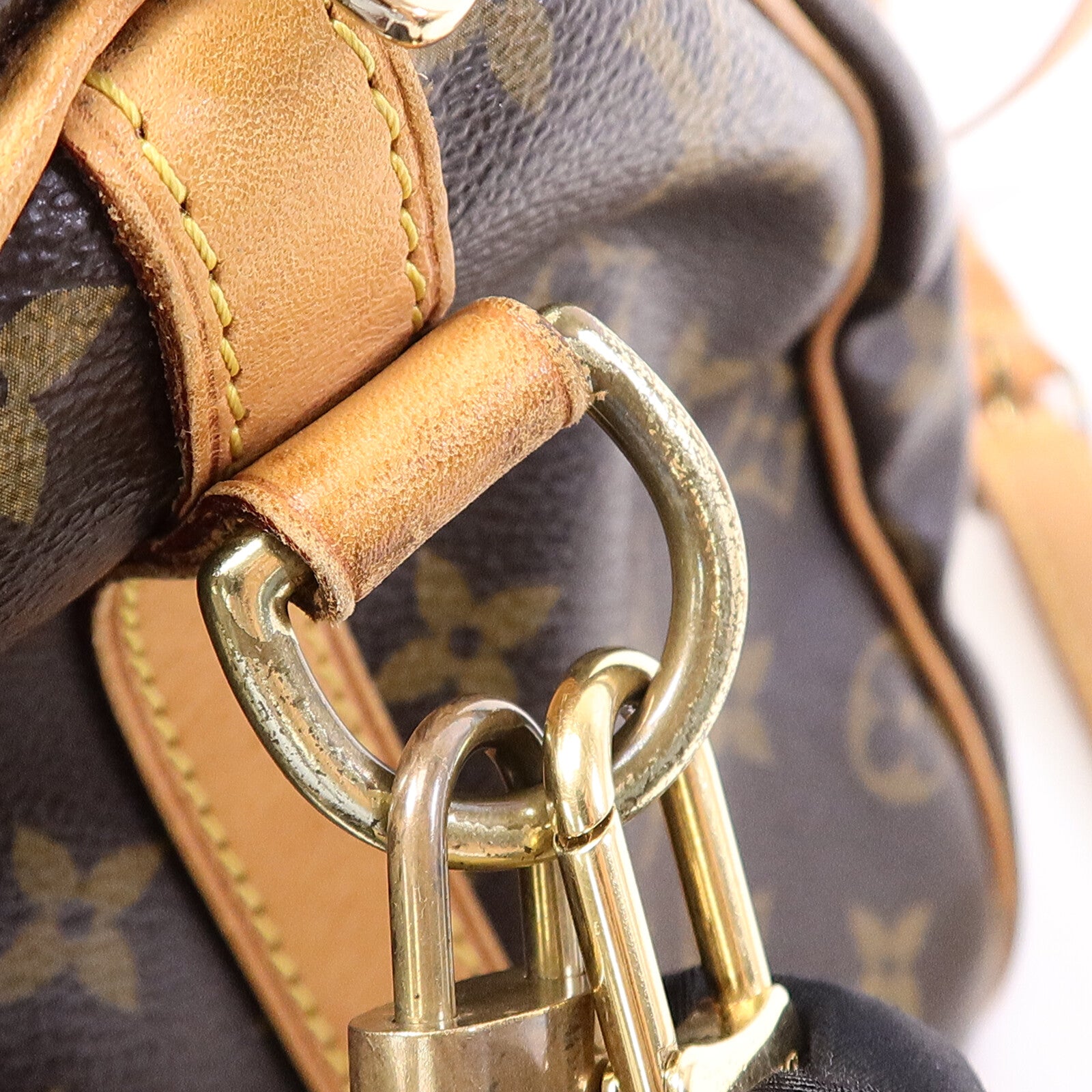 LOUIS VUITTON Monogram Speedy Bandouliere 30手挽肩背兩用袋