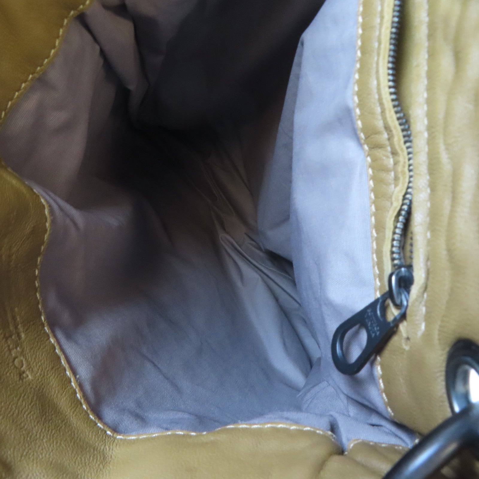 BOTTEGA VENETA 織紋皮革Shoulder Bag肩背袋啡色