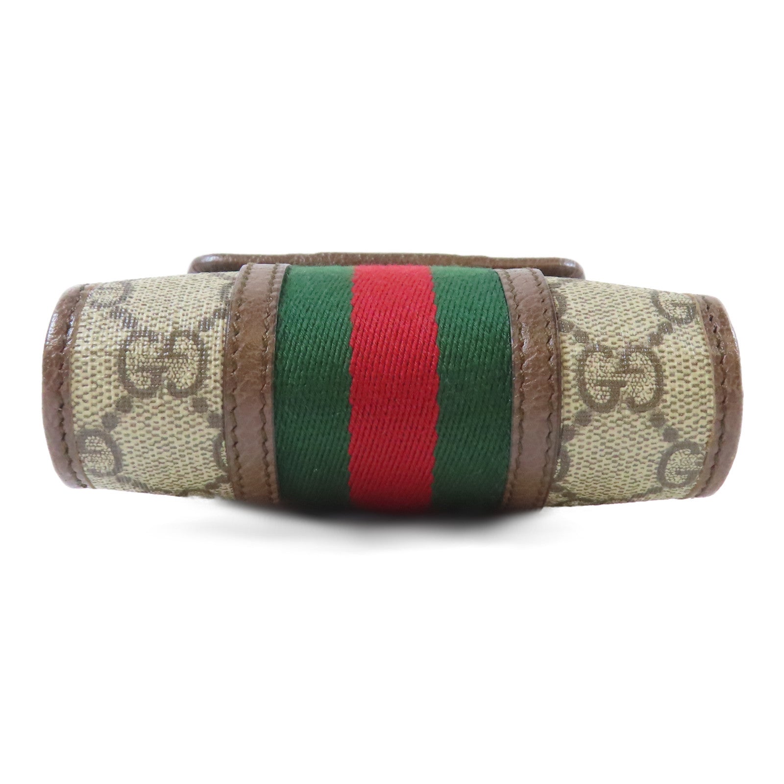 GUCCI 【激減優惠】塗層帆布Ophidia GG Mini Shoulder Bag金扣肩背袋啡色
