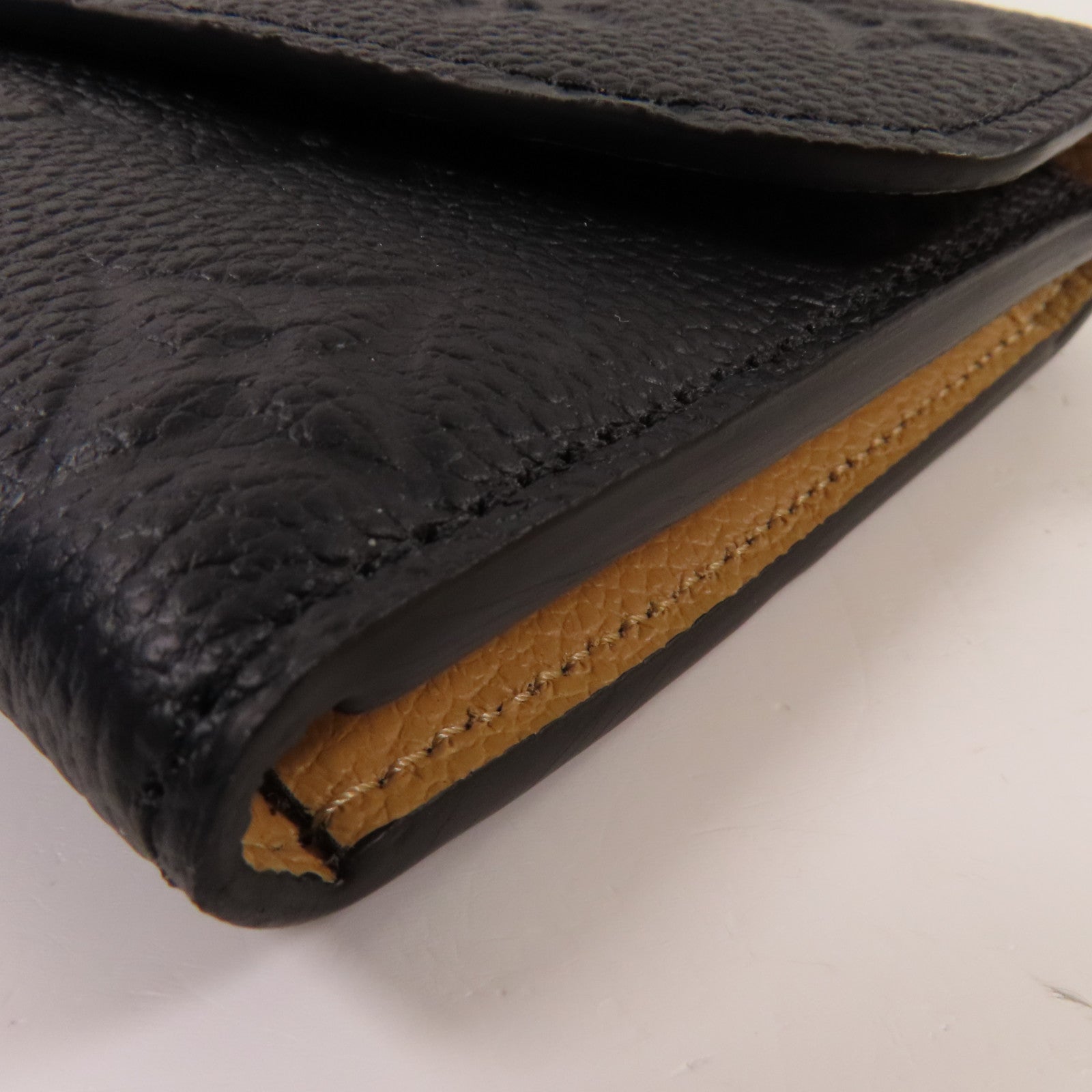LOUIS VUITTON Monogram Empreinte Emilie Wallet金扣長錢包