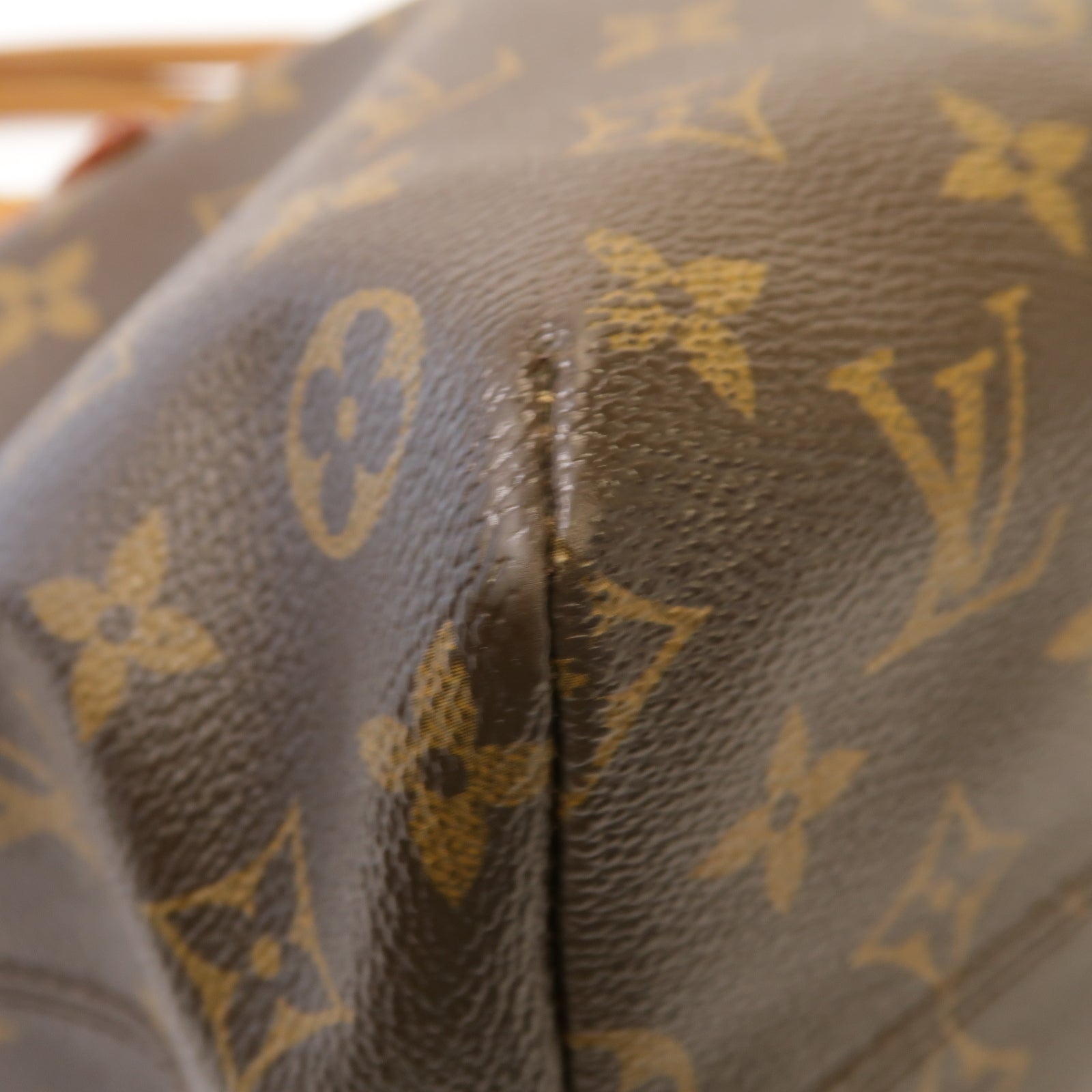 LOUIS VUITTON 【激減優惠】Monogram Raspail PM金扣肩背袋棕色