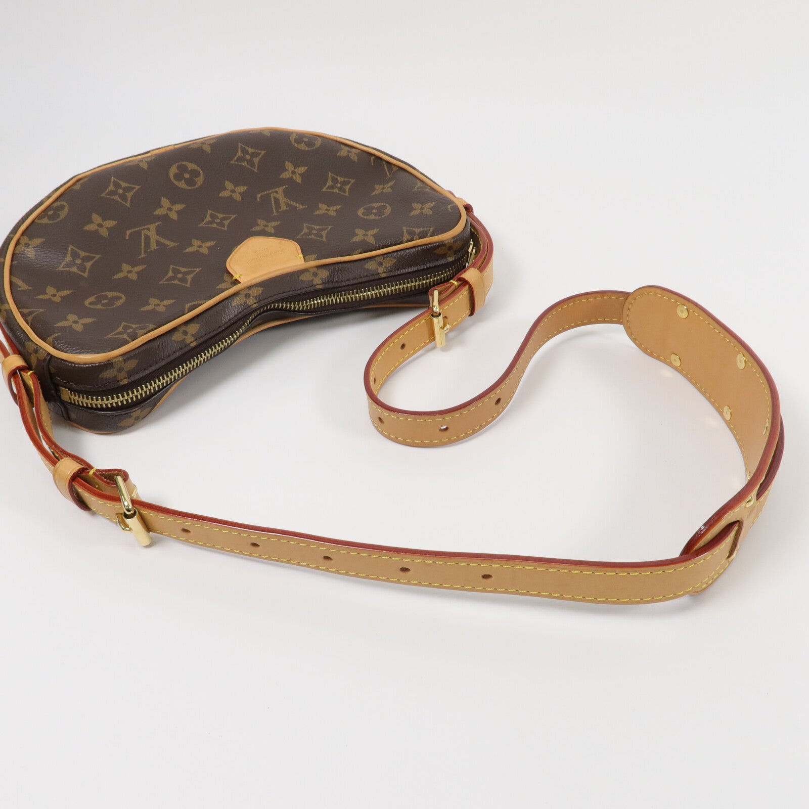 LOUIS VUITTON Monogram Croissant MM手挽肩背兩用袋