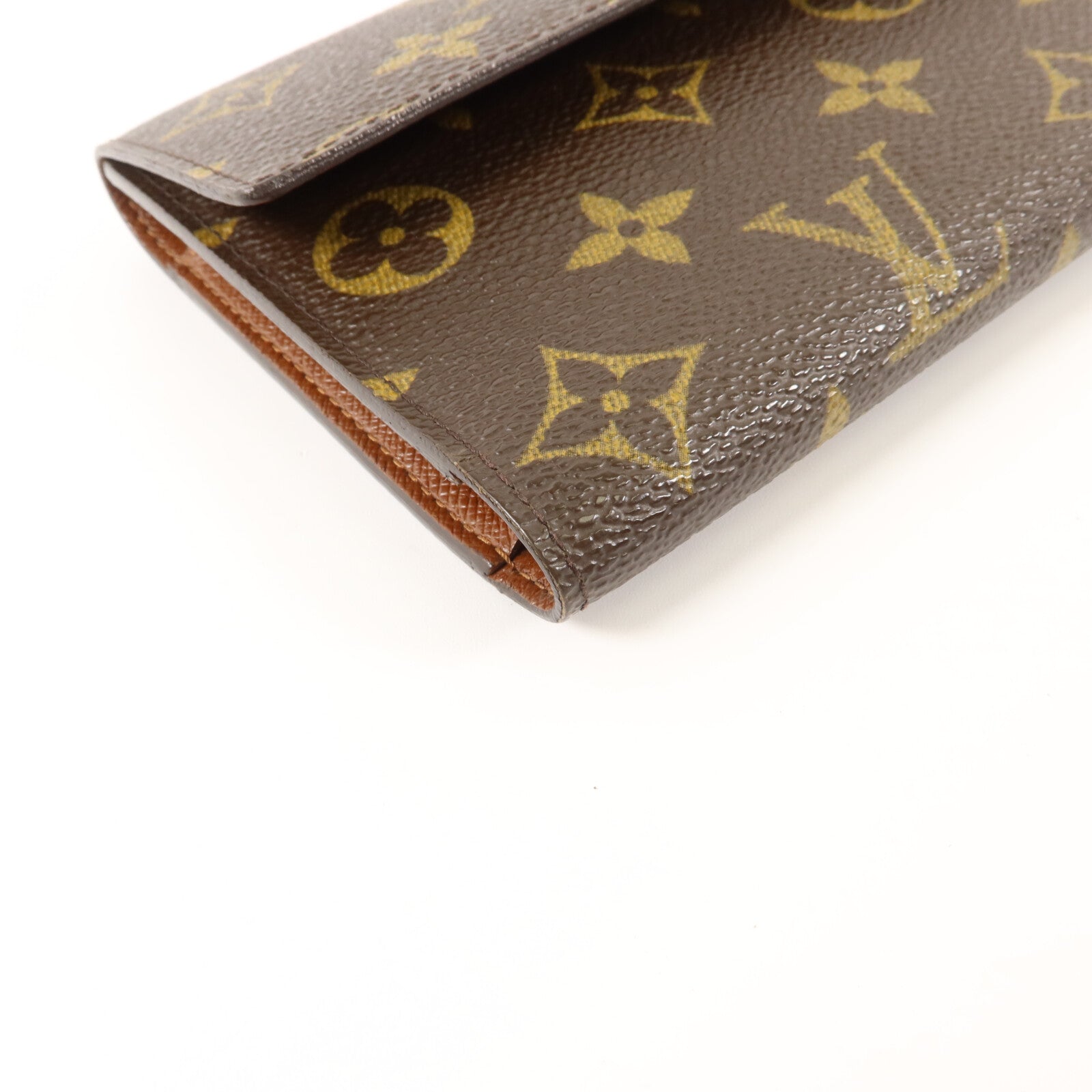 LOUIS VUITTON Monogram International Trifold Long Wallet長錢包
