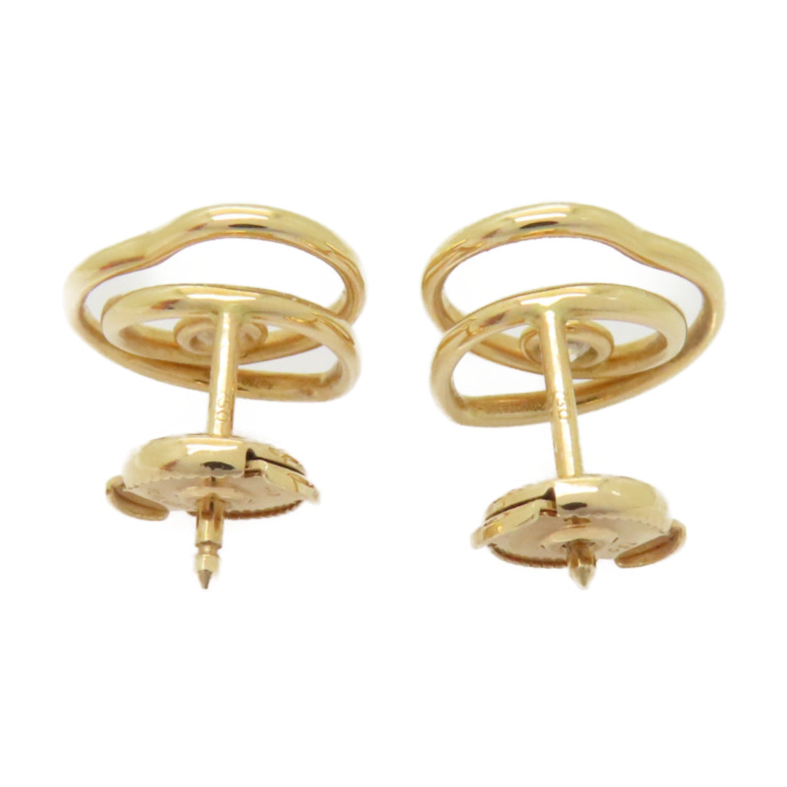 HERMES 【激減優惠】18K玫瑰金Heart Earrings 0.11ct鑽石耳環