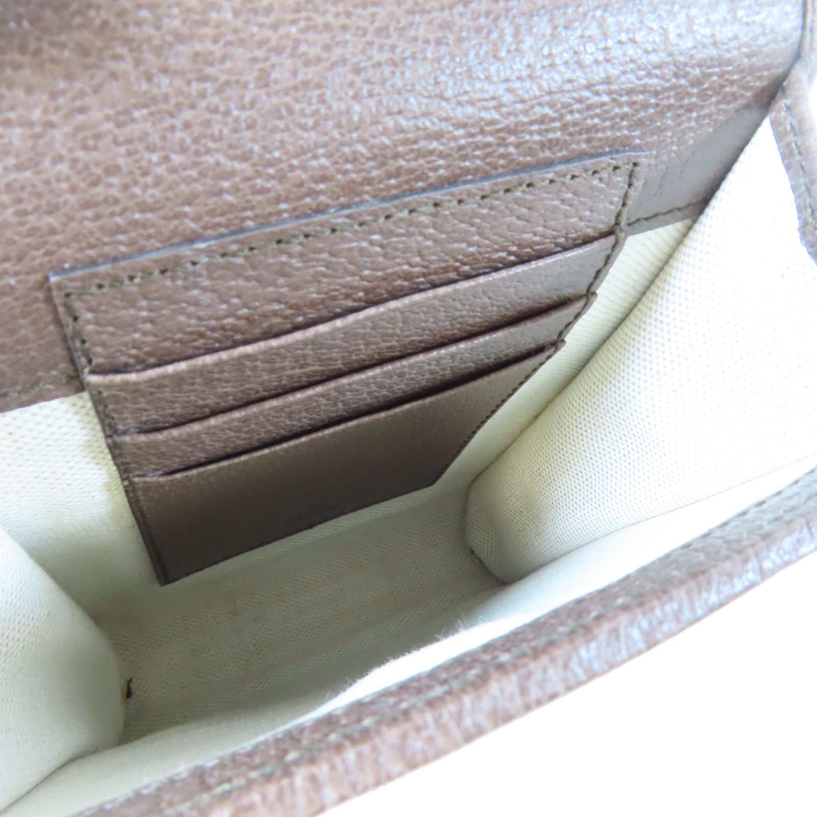 GUCCI 【激減優惠】塗層帆布Ophidia GG Mini Shoulder Bag金扣肩背袋啡色