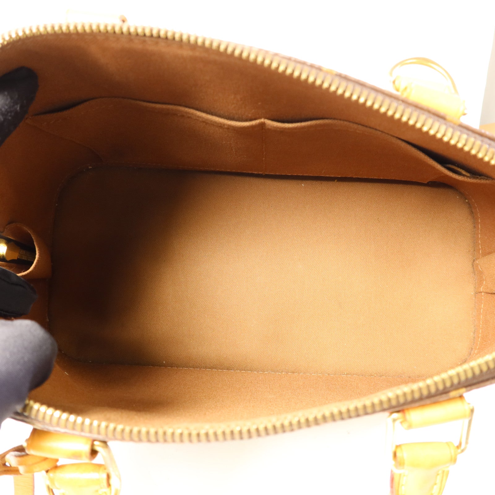 LOUIS VUITTON Monogram Alma金扣手挽袋