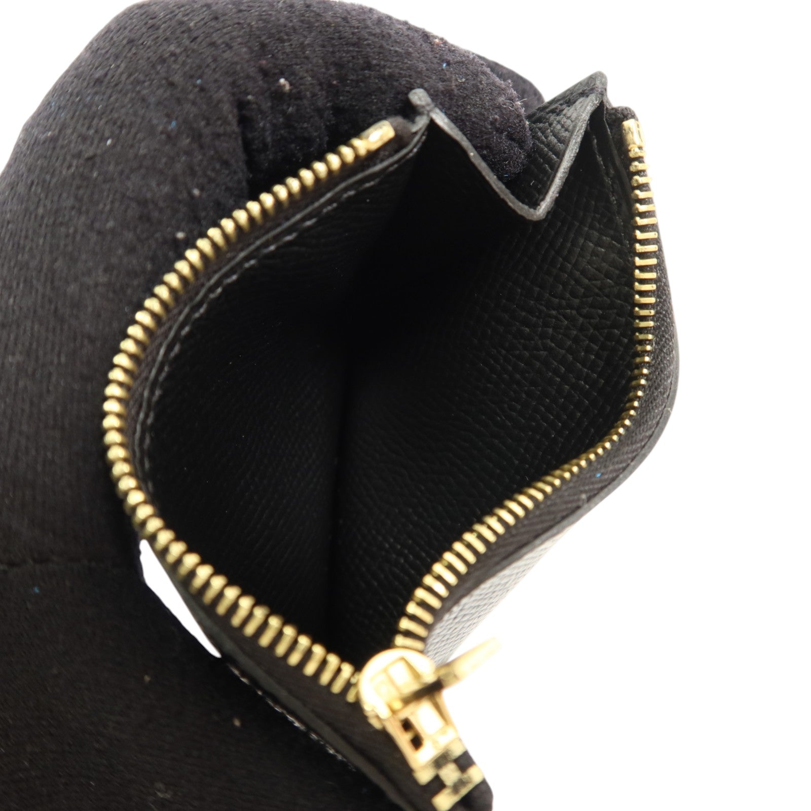 HERMES Epsom皮革Constance Slim金扣錢包Noir