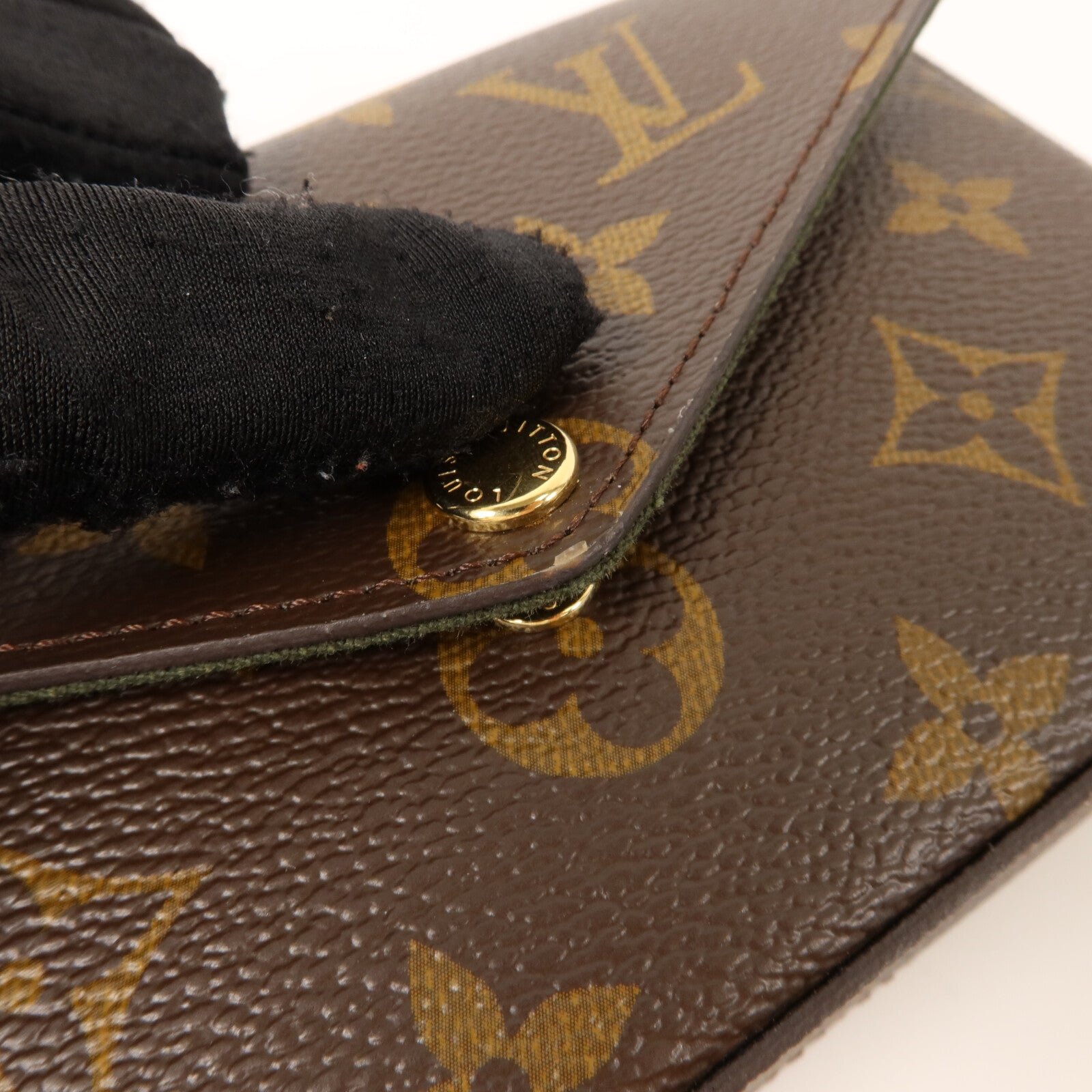 LOUIS VUITTON Monogram Felicie Strap & Go肩背袋