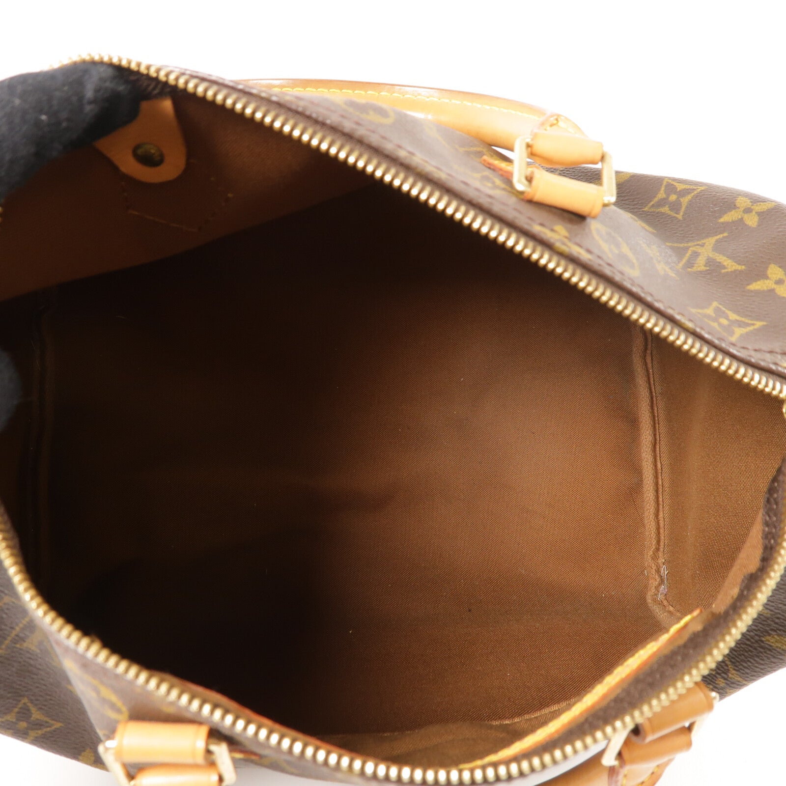 LOUIS VUITTON Monogram Speedy 30金扣手挽袋