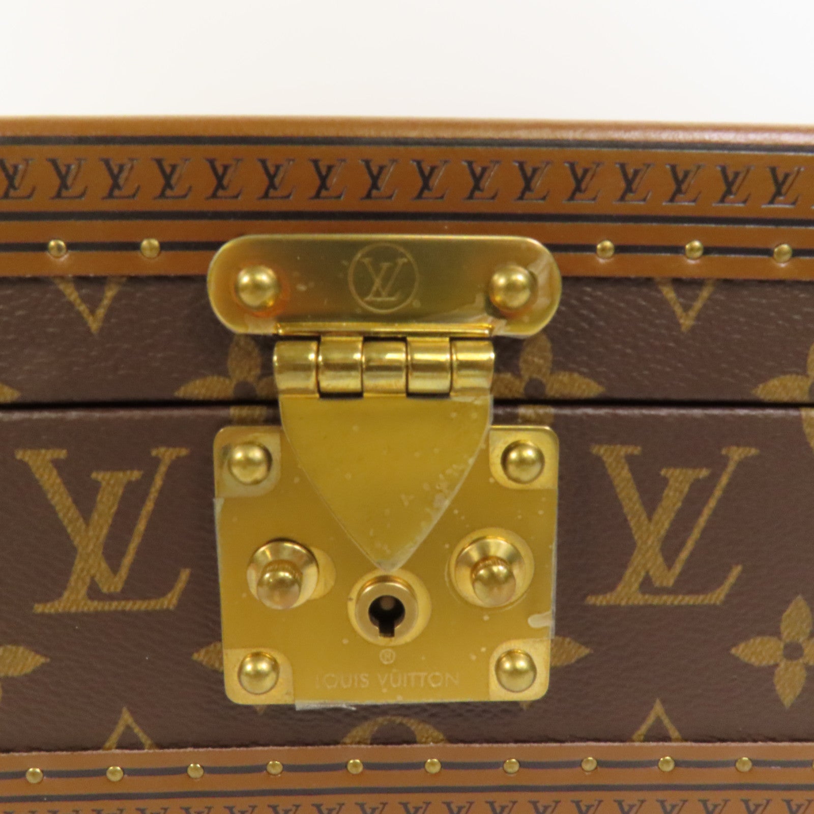 LOUIS VUITTON Monogram Coffret 8 Montres金扣箱子