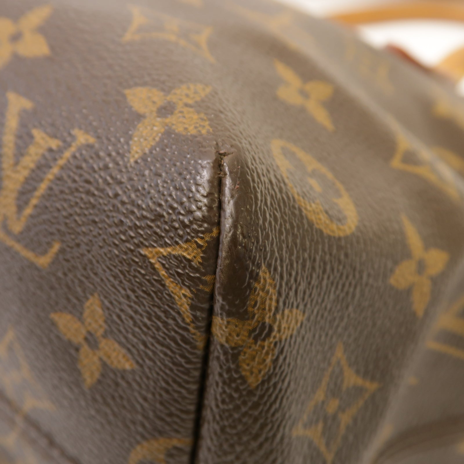 LOUIS VUITTON 【激減優惠】Monogram Raspail PM金扣肩背袋棕色