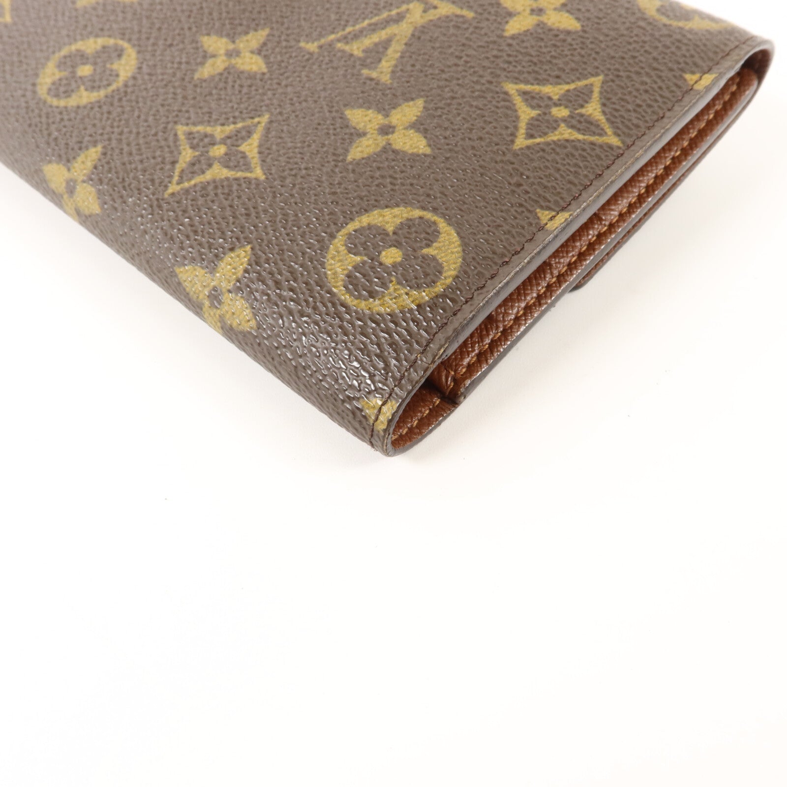 LOUIS VUITTON Monogram International Trifold Long Wallet長錢包
