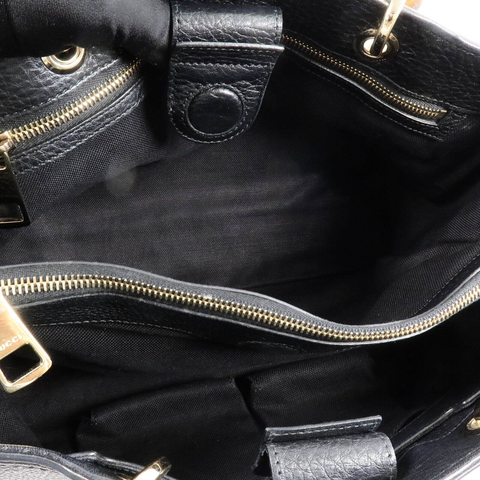 GUCCI 牛皮皮革Bamboo Shopper Medium手挽袋