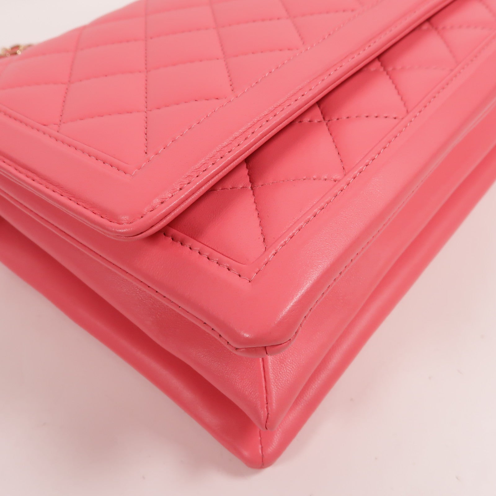 CHANEL 羊皮皮革Qulited Shoulder Bag肩背袋