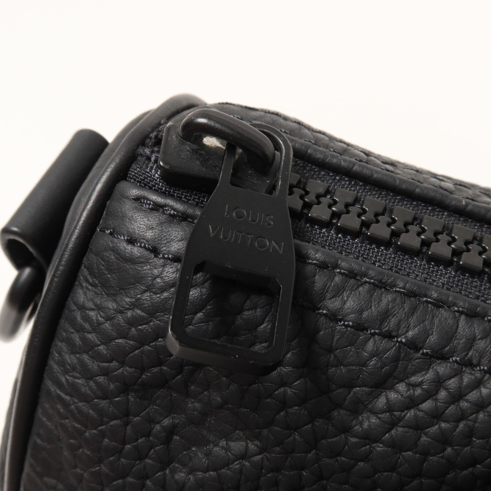 LOUIS VUITTON Monogram Taurillon Keepall Bandouliere 25手挽肩背兩用袋