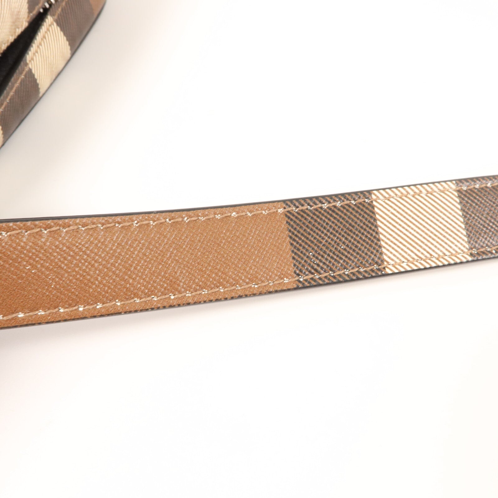BURBERRY 塗層帆布Shoulder Bag肩背袋
