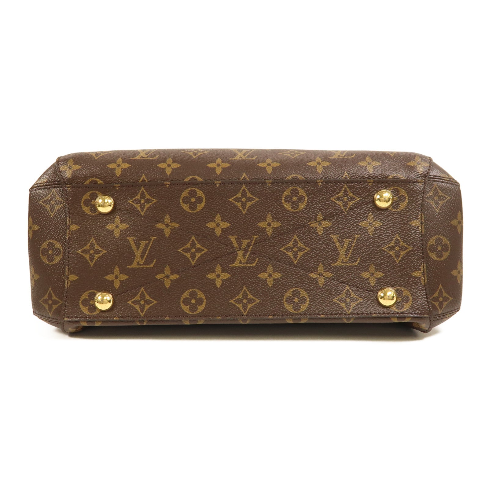 LOUIS VUITTON Monogram Montaigne MM金扣手挽肩背兩用袋