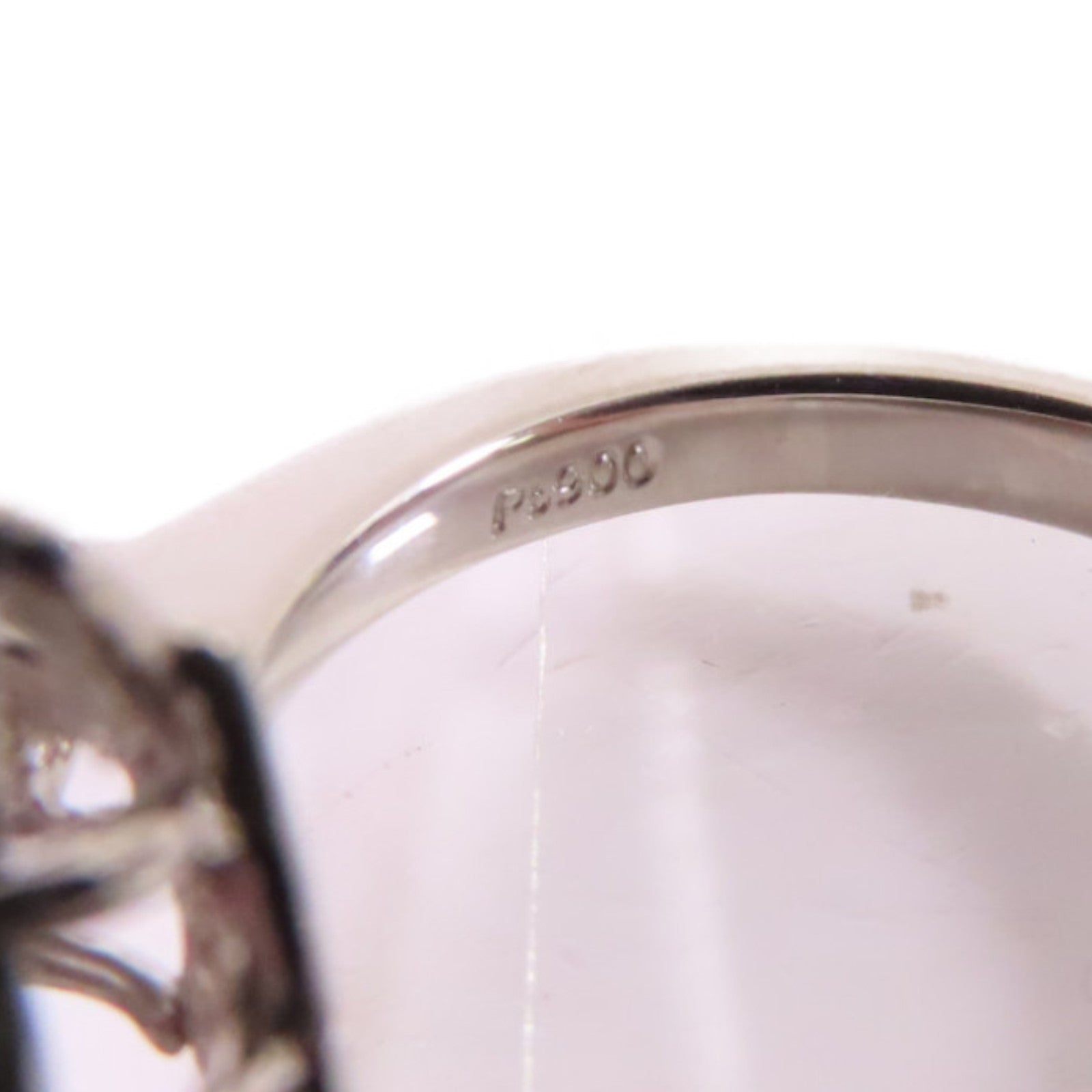 JEWELRY PT900鉑金/1.11ct紅寶石/1.26ct鑽石Ruby/Diamond Ring戒指US#5