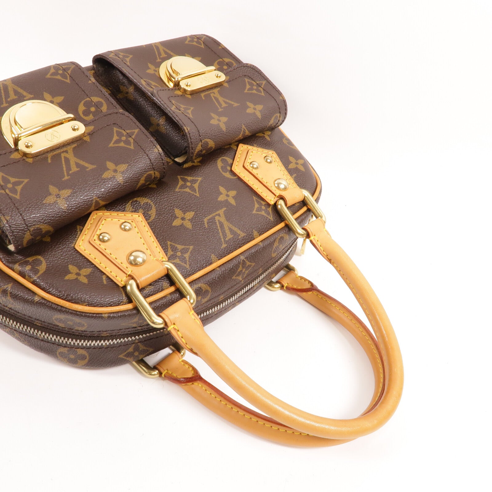 LOUIS VUITTON Monogram Manhattan PM手挽袋