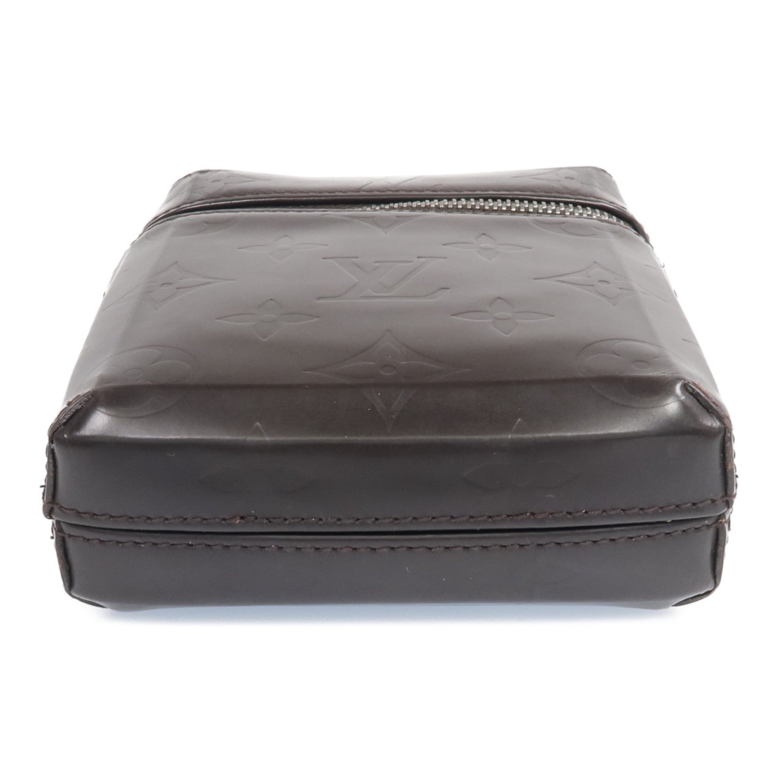 LOUIS VUITTON 【激減優惠】Monogram Glace Ray 銀扣腰包