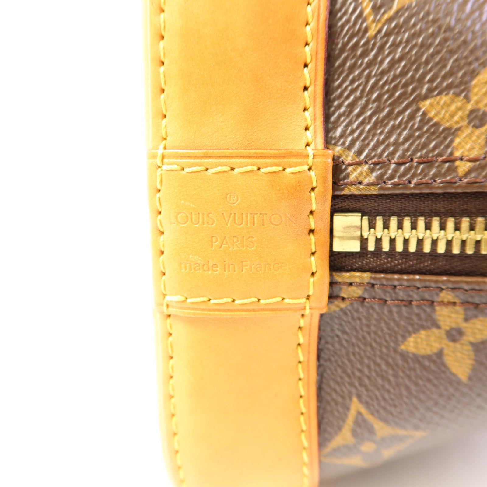 LOUIS VUITTON Monogram Alma金扣手挽袋