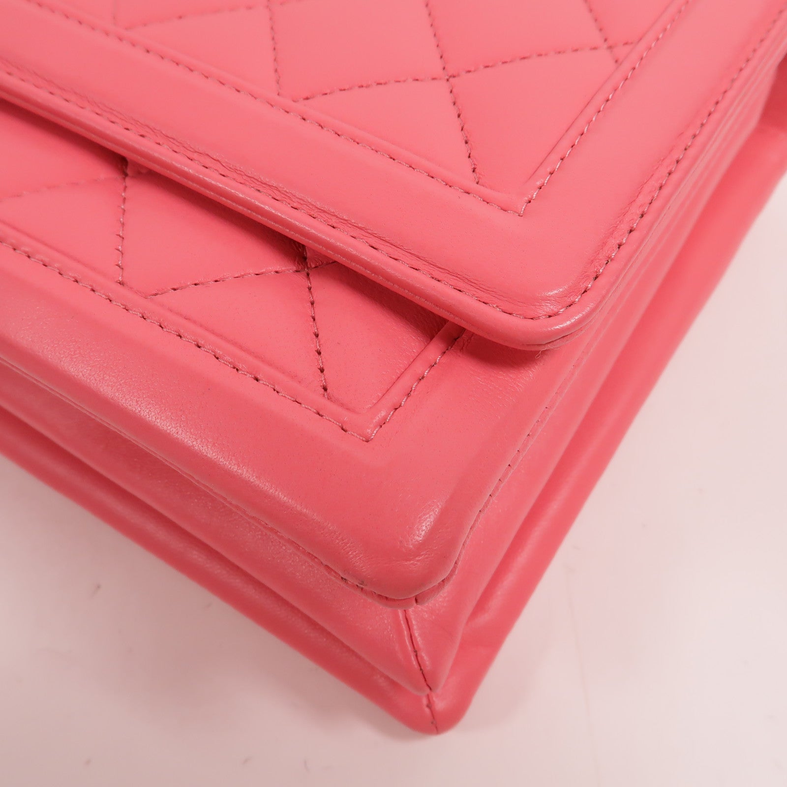 CHANEL 羊皮皮革Qulited Shoulder Bag肩背袋