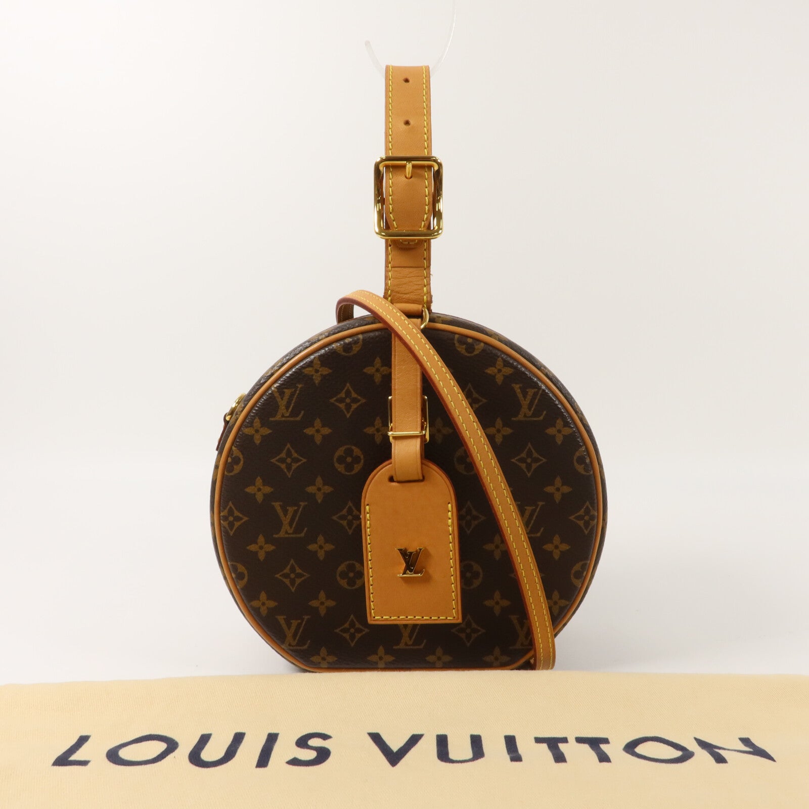 LOUIS VUITTON Monogram Petite Boite Chapeau手挽肩背兩用袋