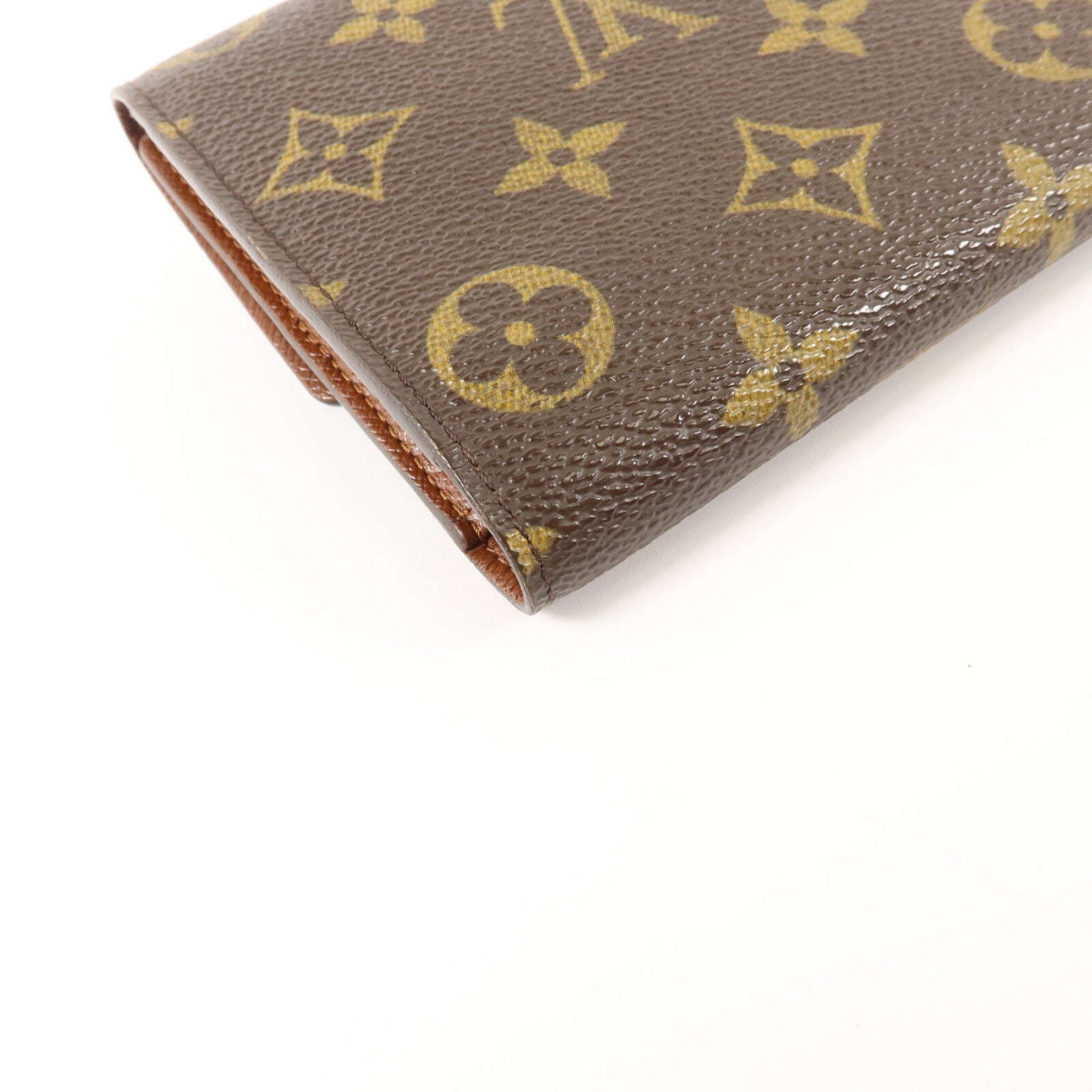 LOUIS VUITTON Monogram International Trifold Long Wallet長錢包