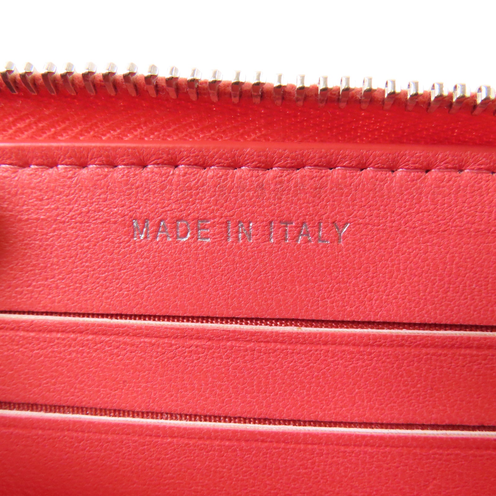 CHANEL 【激減優惠】牛皮皮革Wallet銀扣錢包