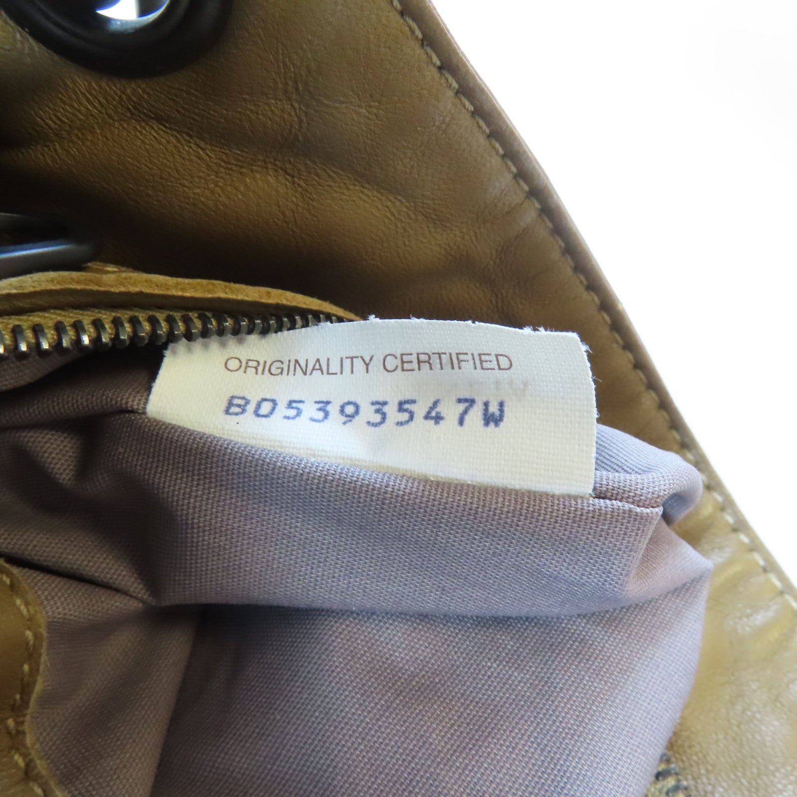 BOTTEGA VENETA 織紋皮革Shoulder Bag肩背袋啡色