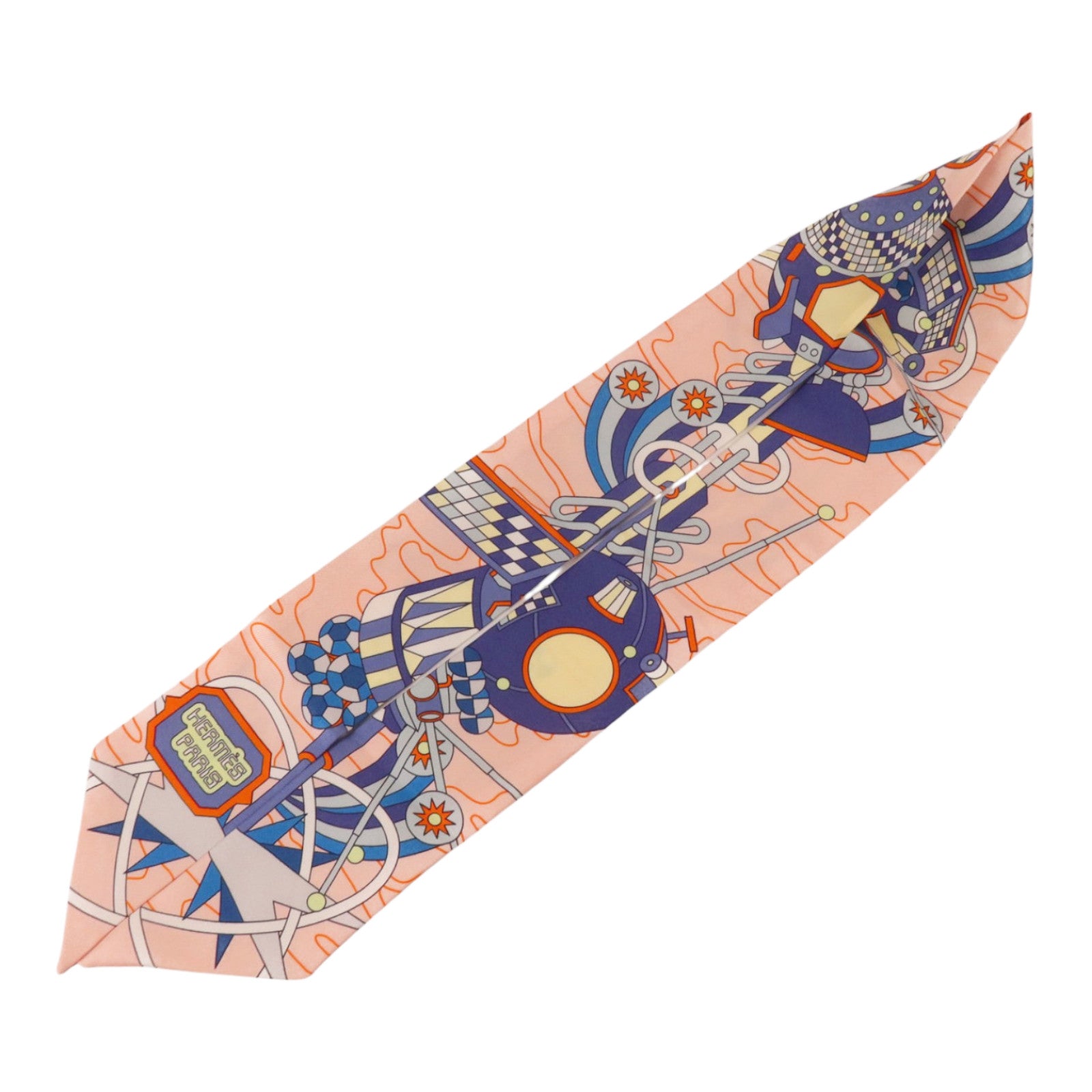 HERMES 絲質Twilly絲巾