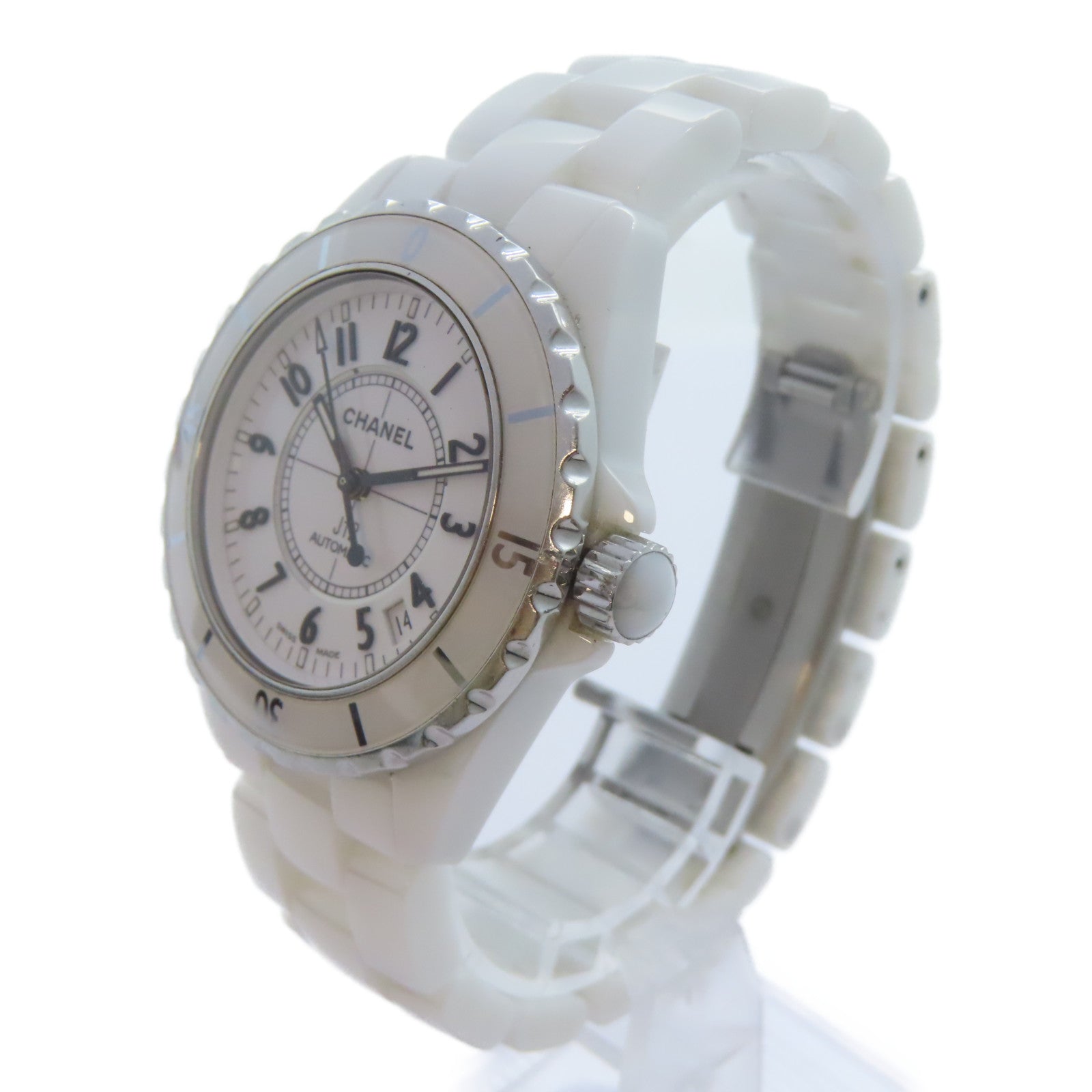 CHANEL J12 38mm陶瓷手錶自動機芯白色