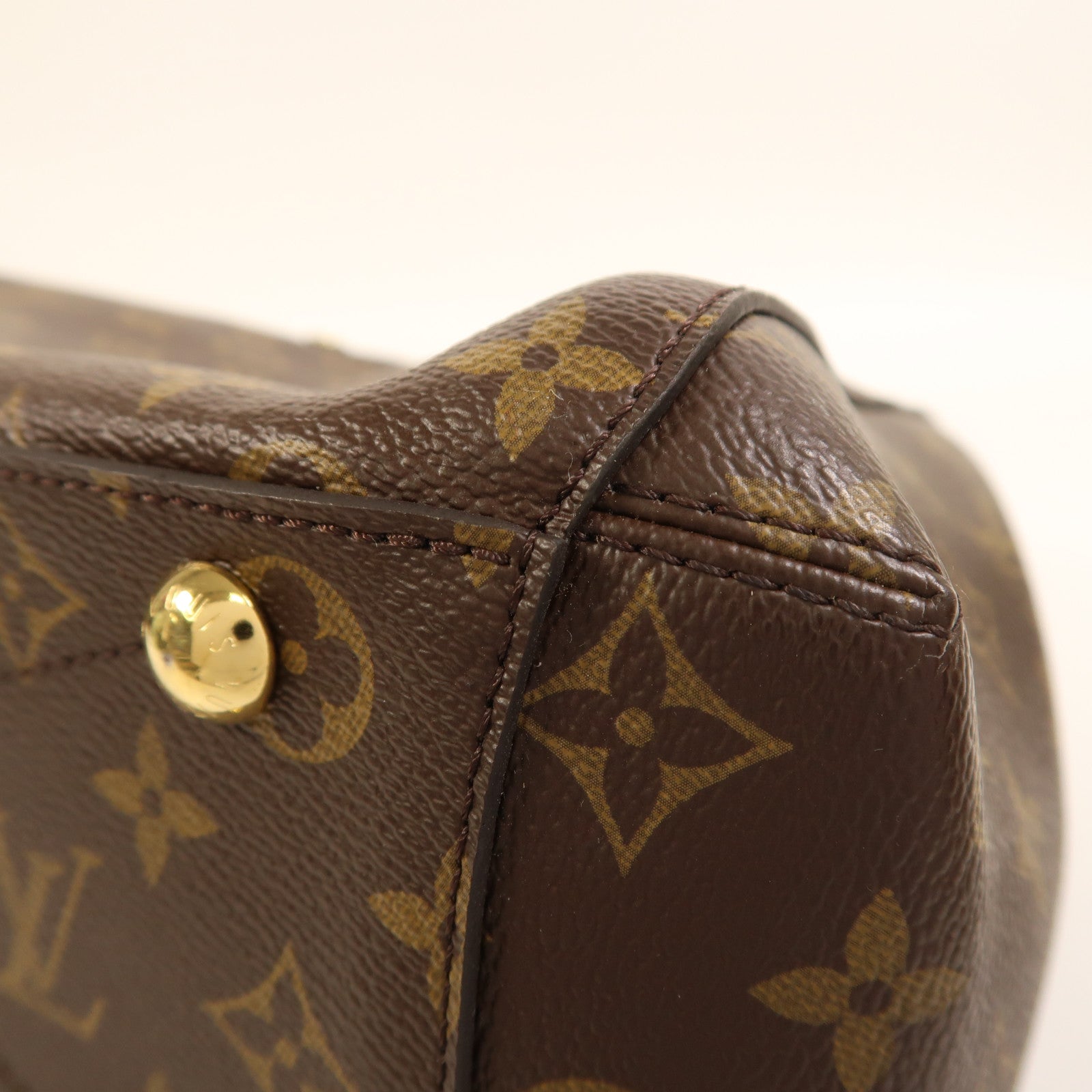 LOUIS VUITTON Monogram Montaigne MM金扣手挽肩背兩用袋