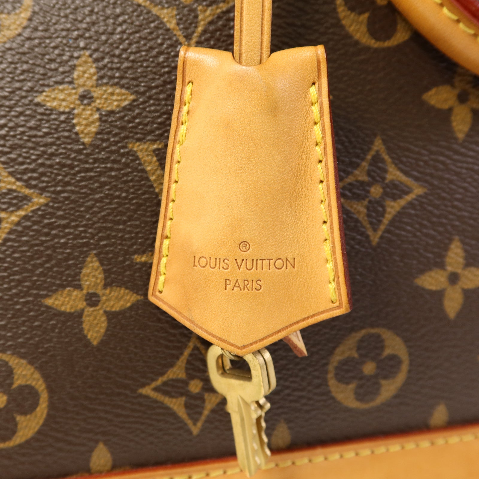 LOUIS VUITTON Monogram Alma金扣手挽袋