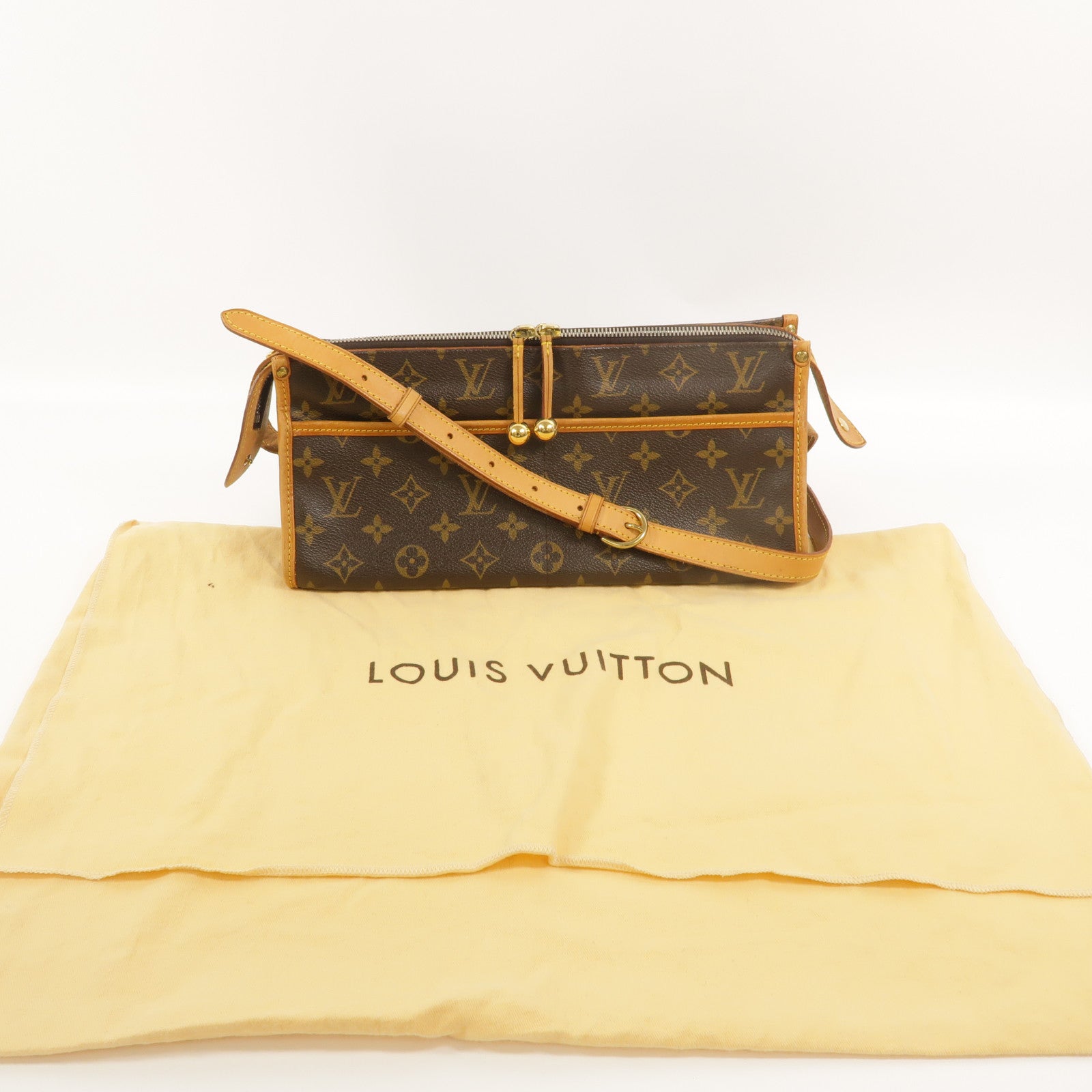 LOUIS VUITTON Monogram Popincourt Long肩背袋