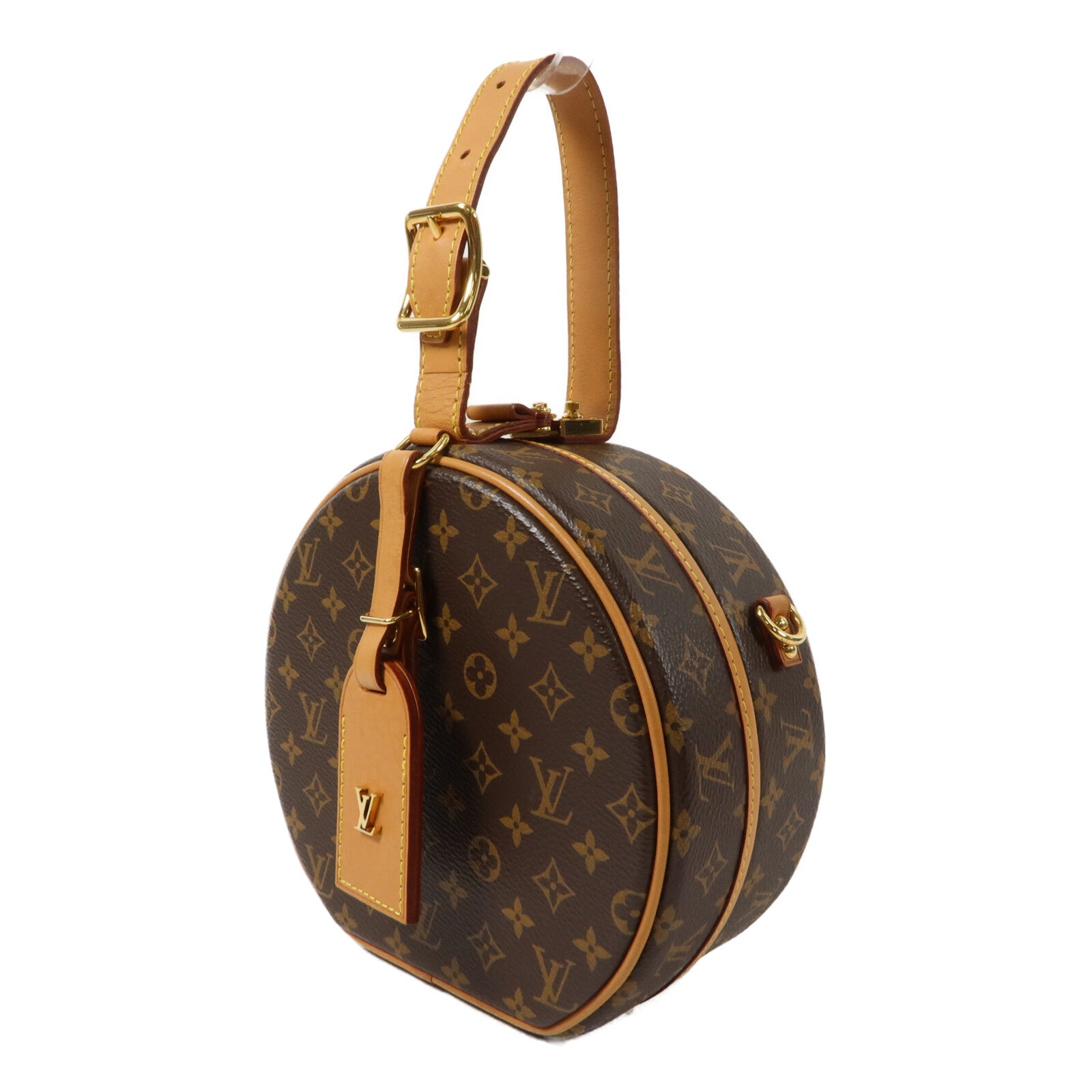 LOUIS VUITTON Monogram Petite Boite Chapeau手挽肩背兩用袋