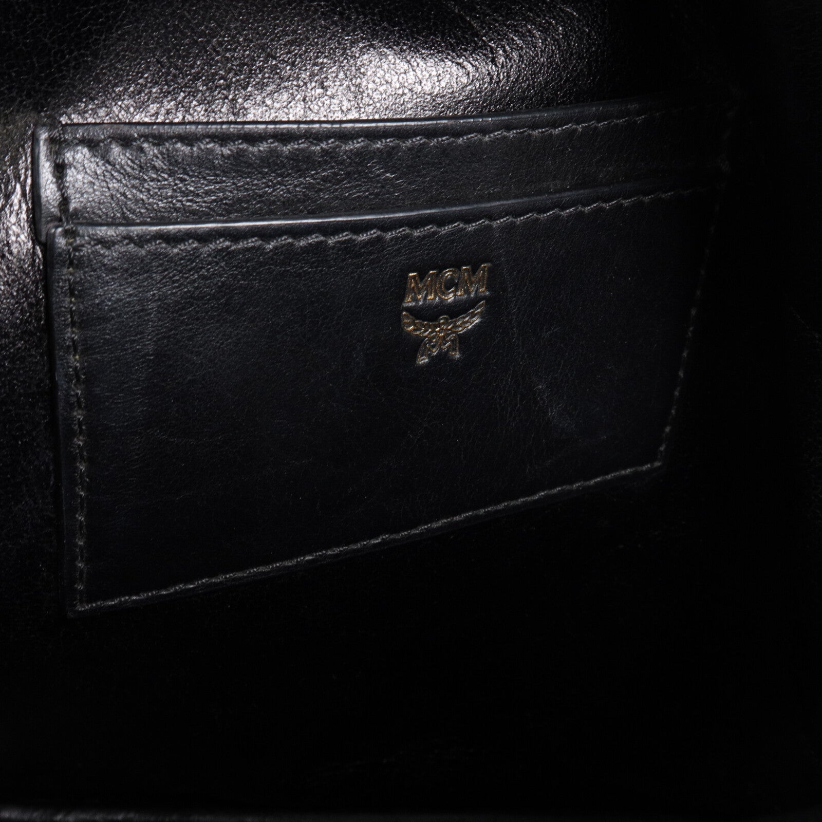 MCM 牛皮皮革Backpack背包